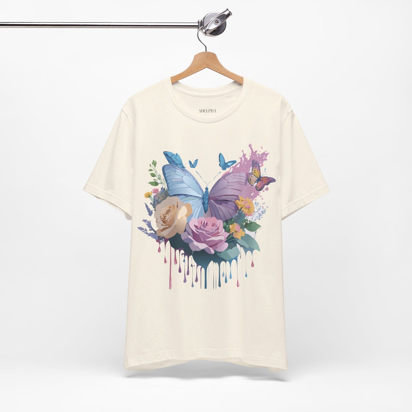 Butterfly Graphic Tee Unisex Jersey Short Sleeve Shirt Adelpha Art Design