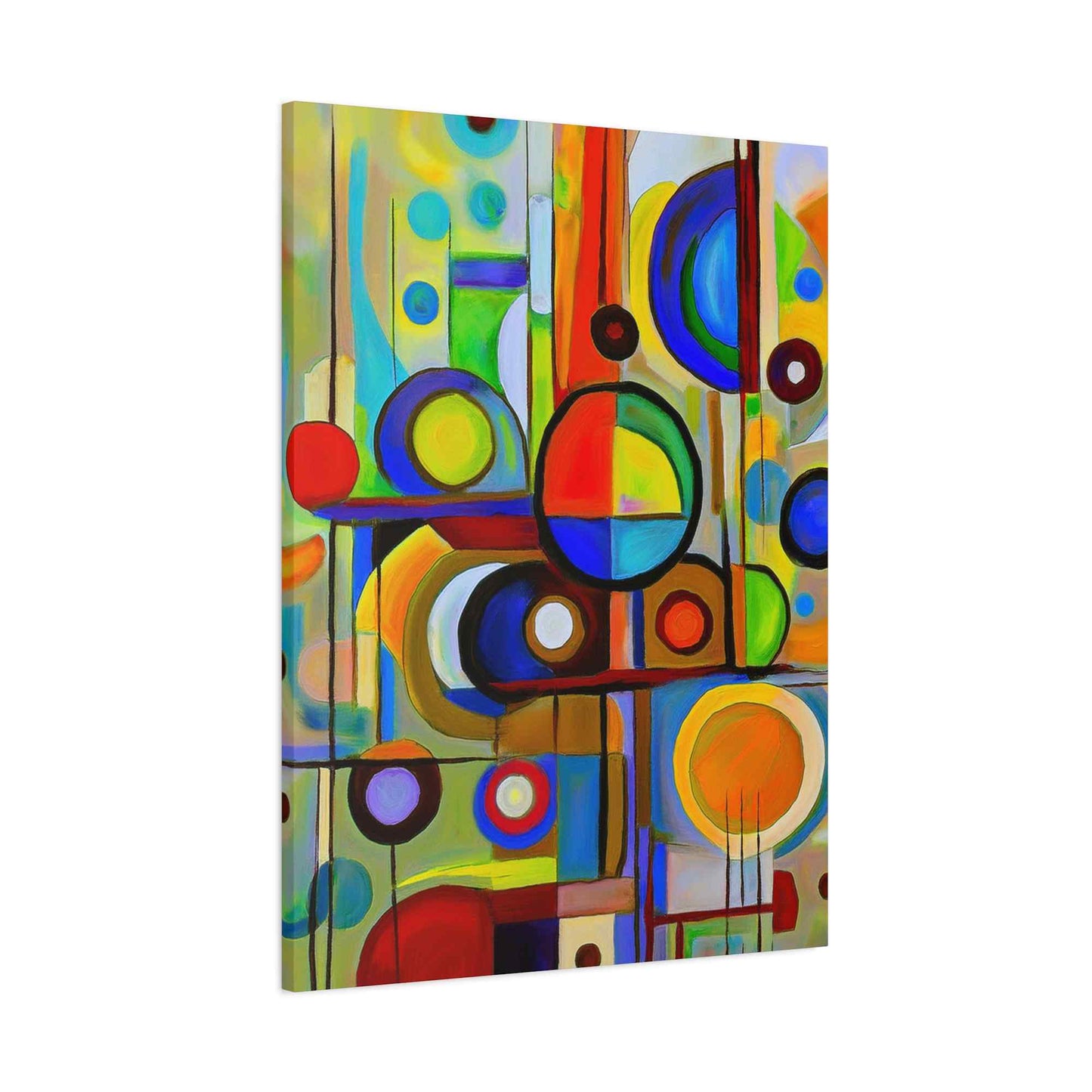 Abstract Painting Print Canvas 20x24,20x30,24x30, 24x32,24x36,30x40, 32x48,36x48,40x60 Pine-Wood Inner Frame ABS-14