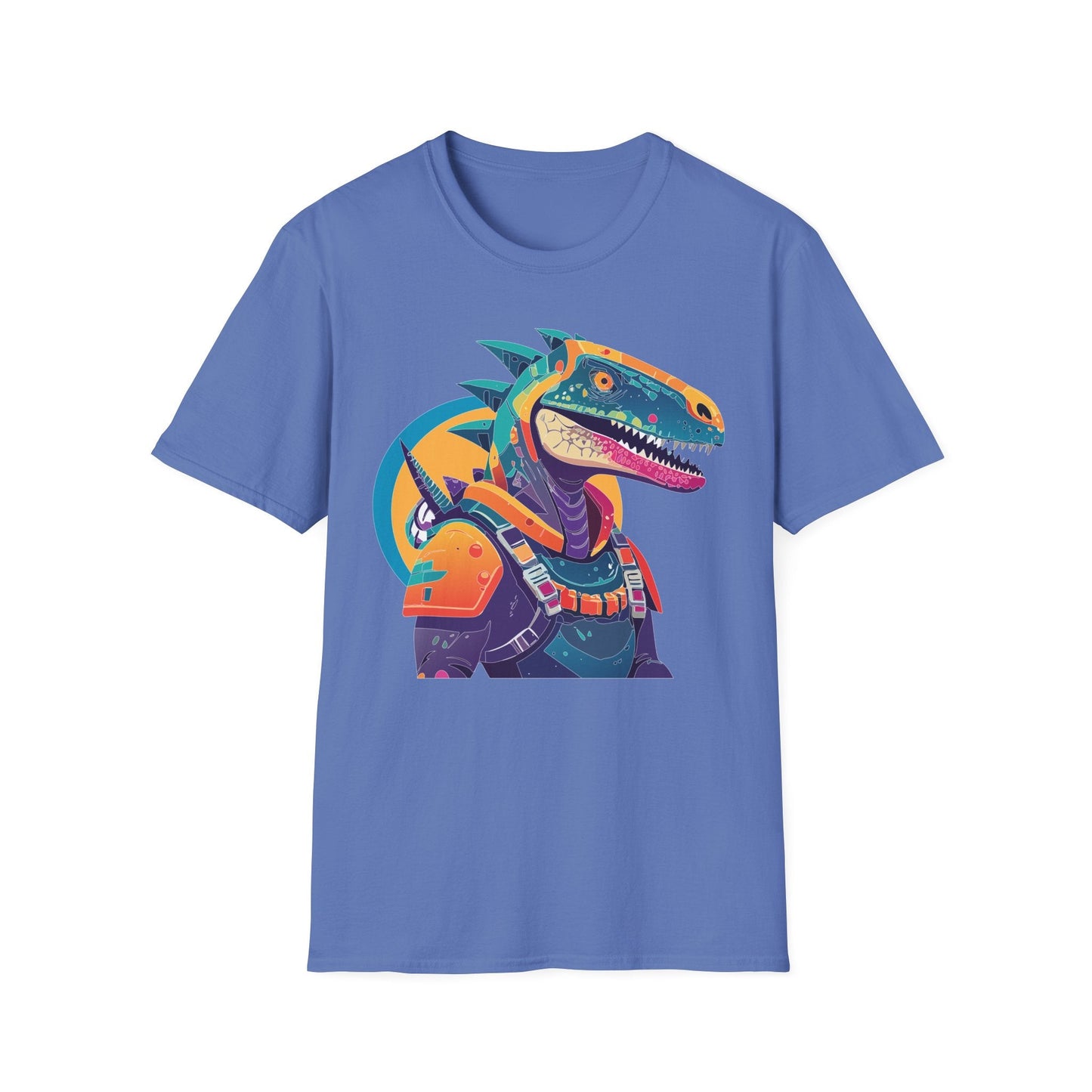 Unisex Alien Cosmos Shirt With Art Design Gildan Softstyle 64000 Short Sleeve Tee