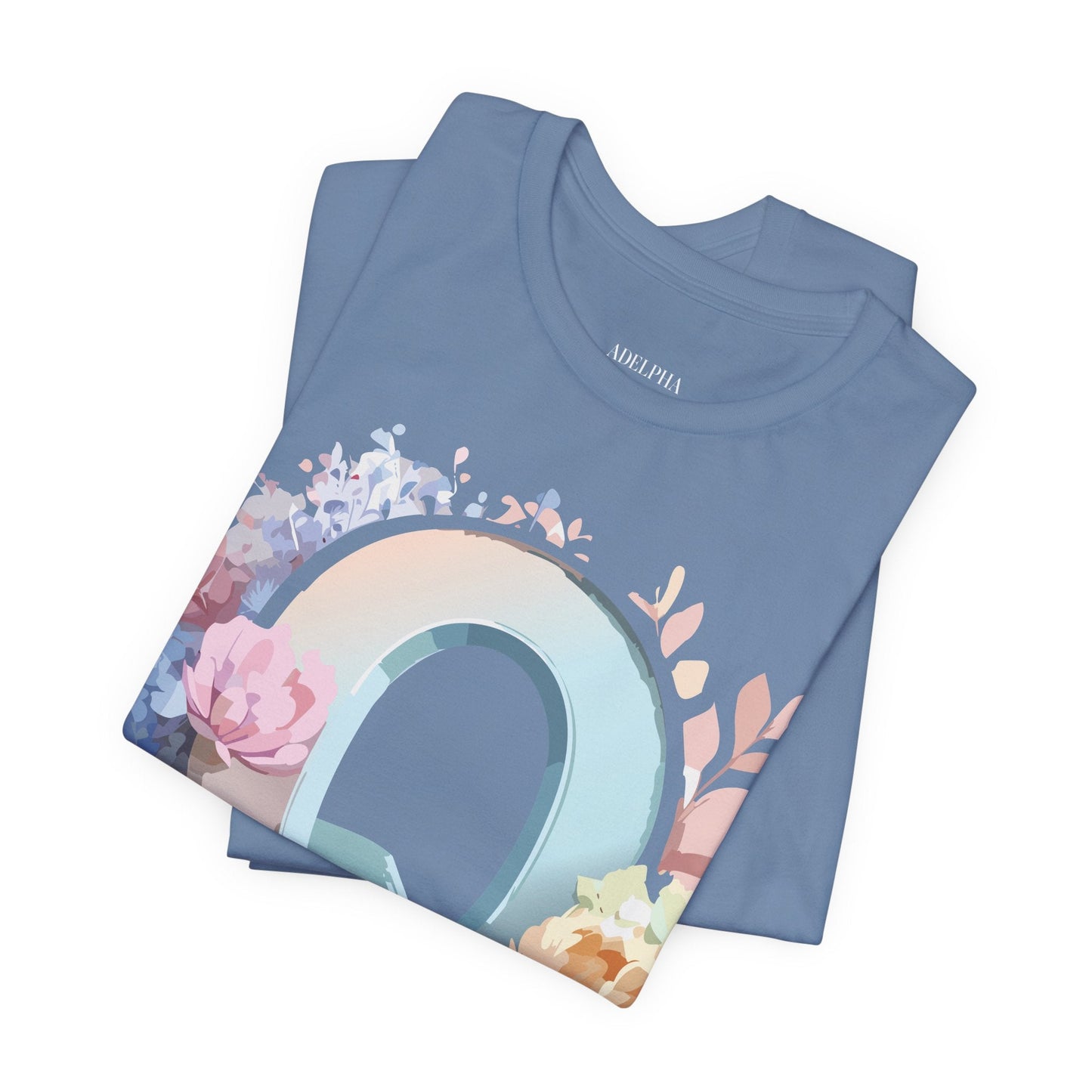 Letter Q Shirt Unisex Graphic Tee With Vintage Inspired Artwork By Adelpha Premium Quality