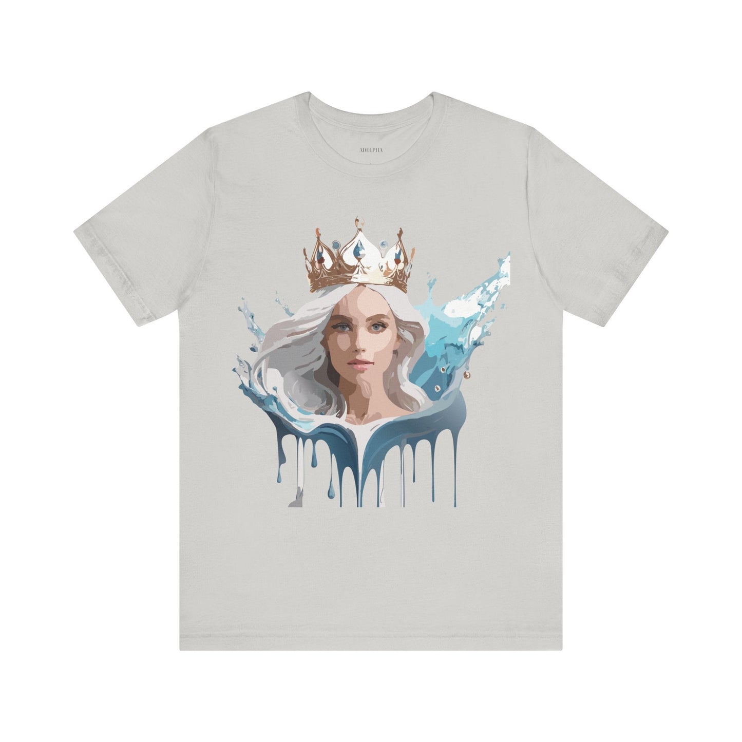 Queen Graphic T Shirt By Adelpha Unisex Jersey Short Sleeve Vintage Inspired Art Tee