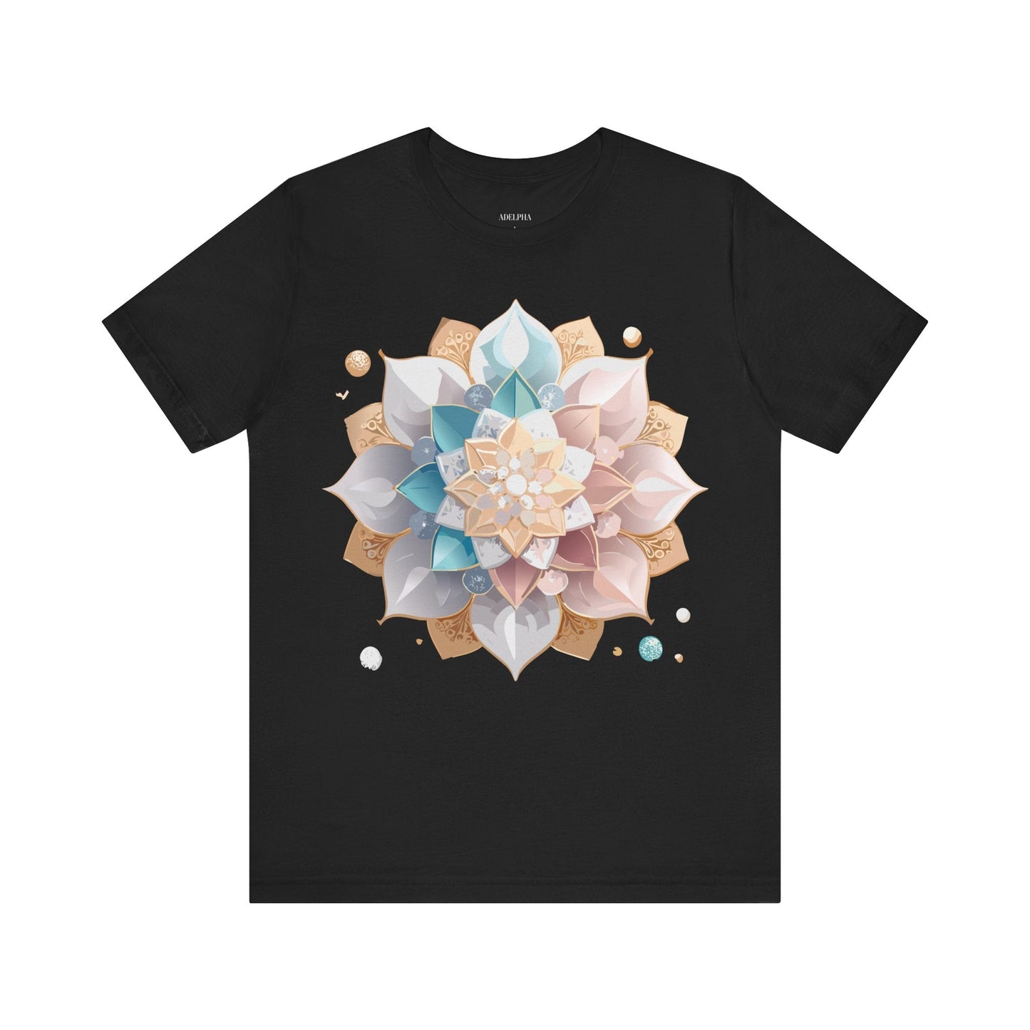 Mandala Graphic Tee Unisex Vintage Inspired Art Design Shirt By Adelpha Premium Artwear