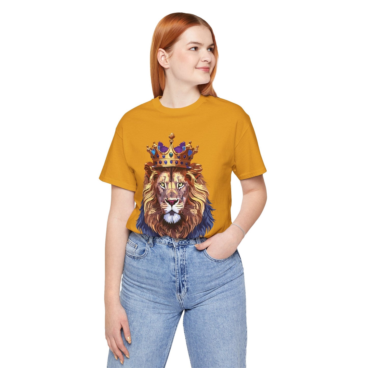 Unisex Animal Graphic Tee Shirt Art Design Wild Animals Shirt Gildan Softstyle Cotton