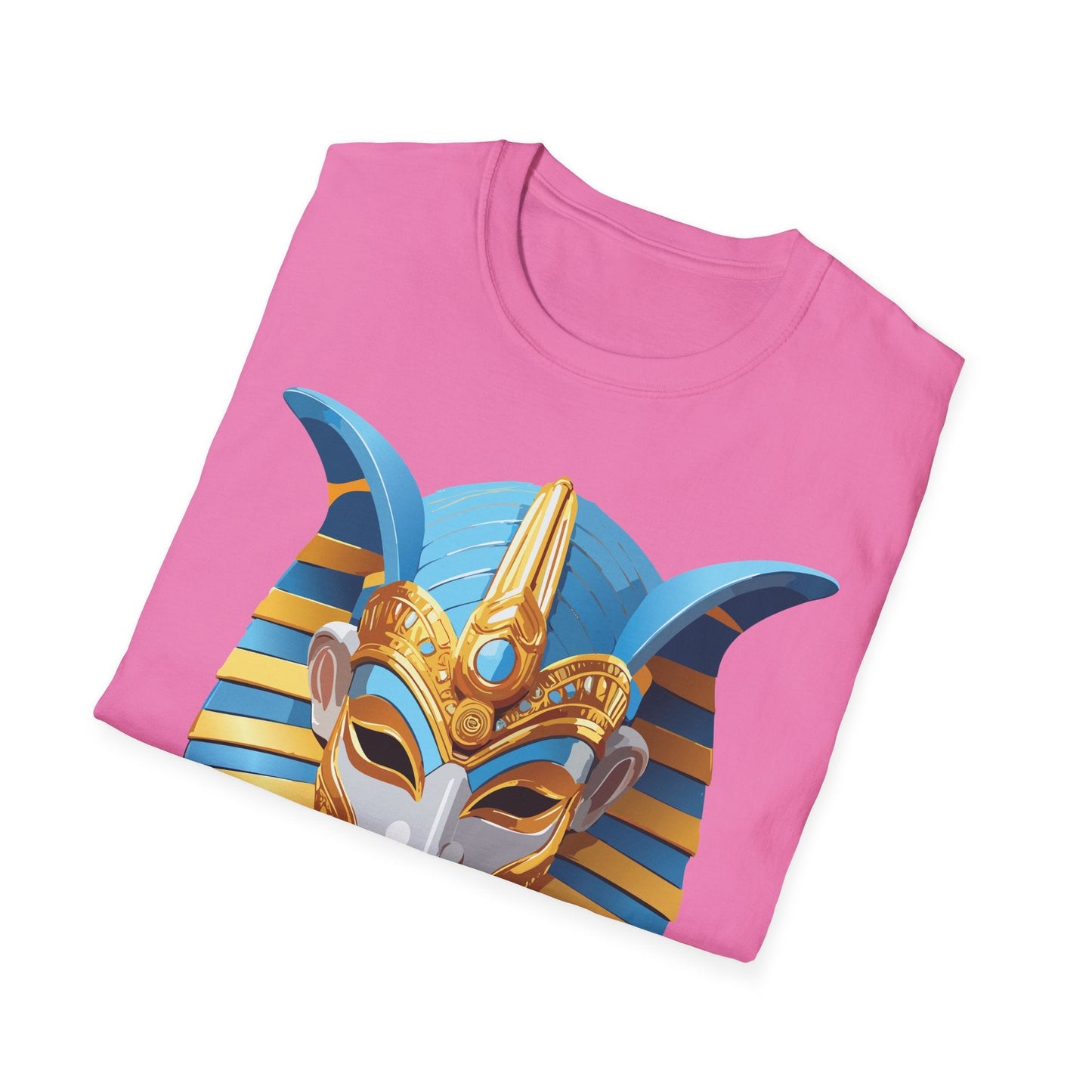 Mask Graphic Unisex Cotton Masquerade Design Artwork Tee 21