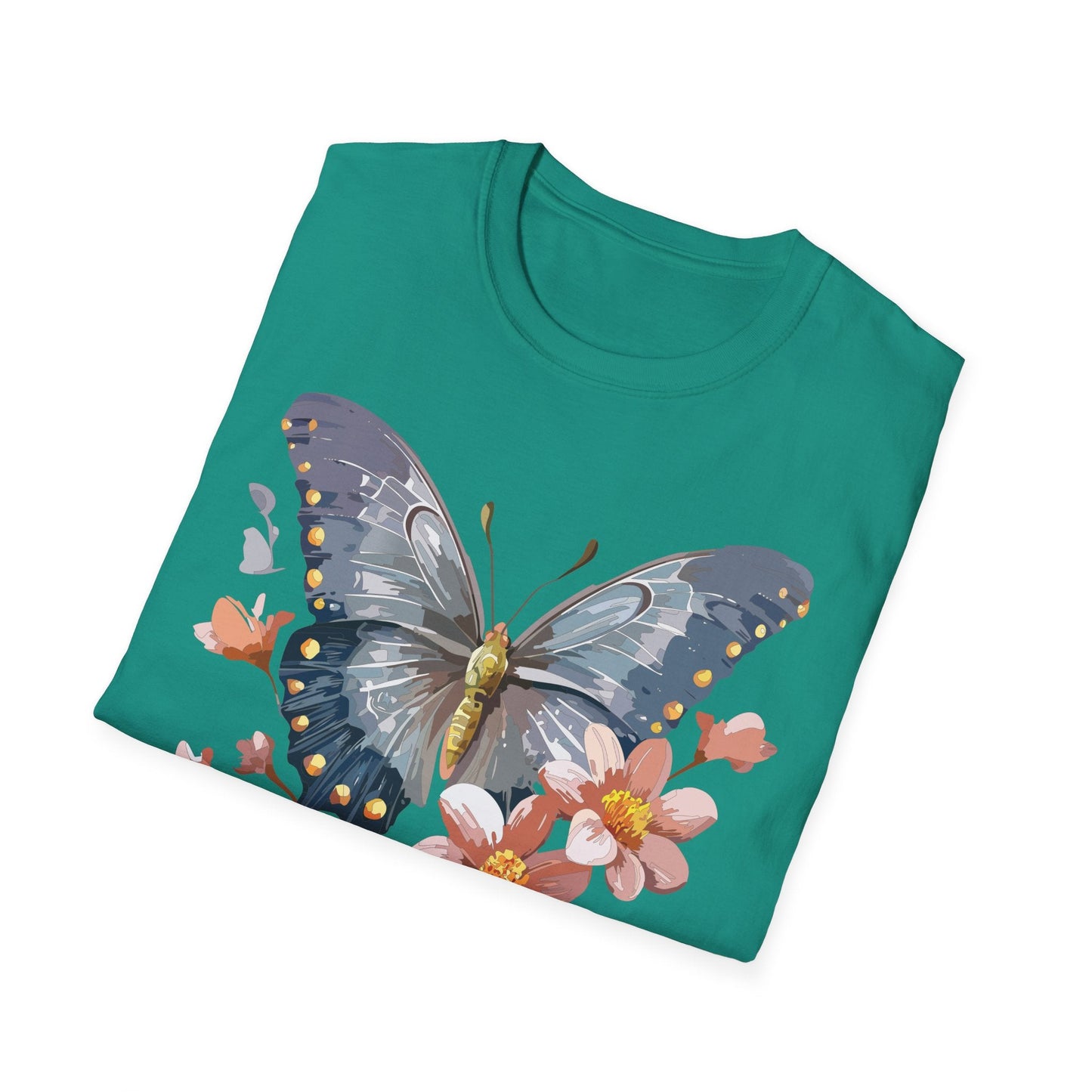 Butterfly Shirt Unisex T Shirt Monarch Butterfly Softstyle Tee Gildan 64000 Breathable Everyday Wear