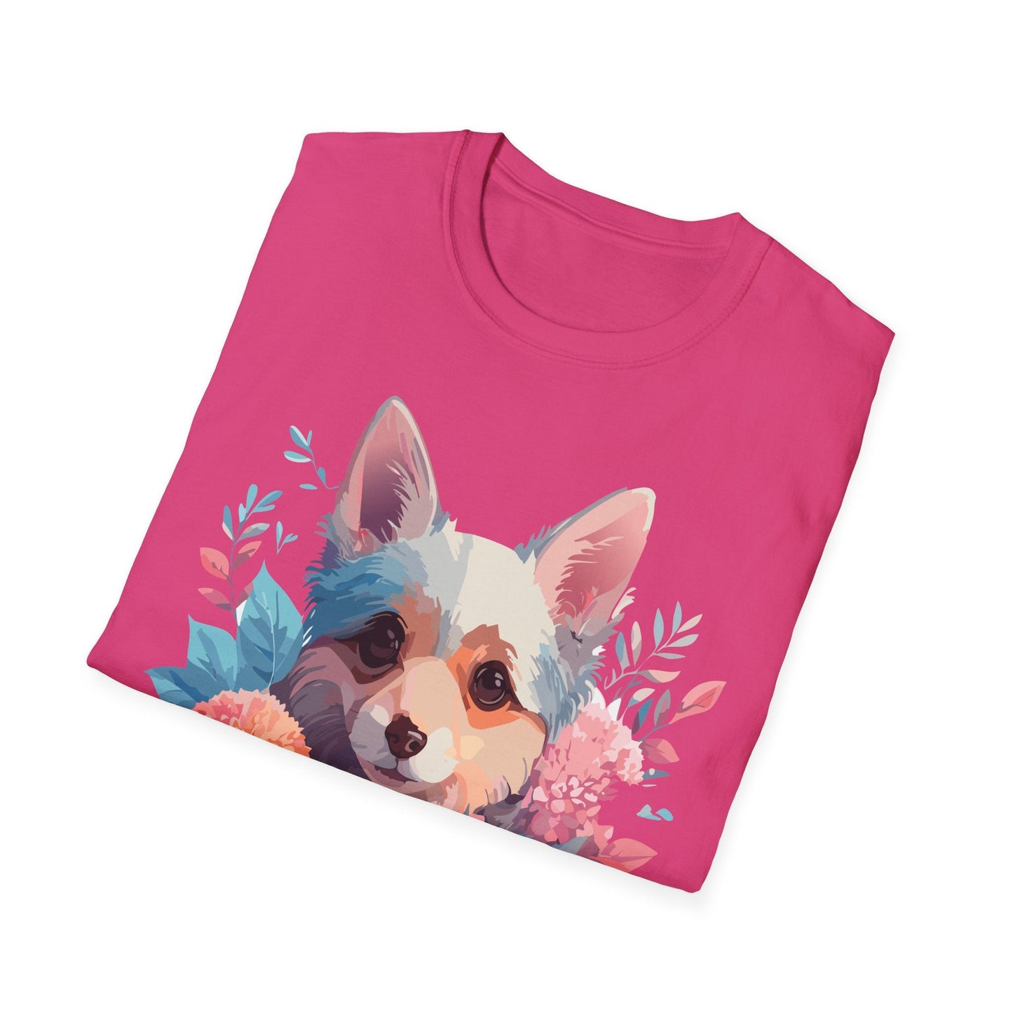 Dog Shirt Unisex Animal Print Tee With Cute Dog Designs And Comfort