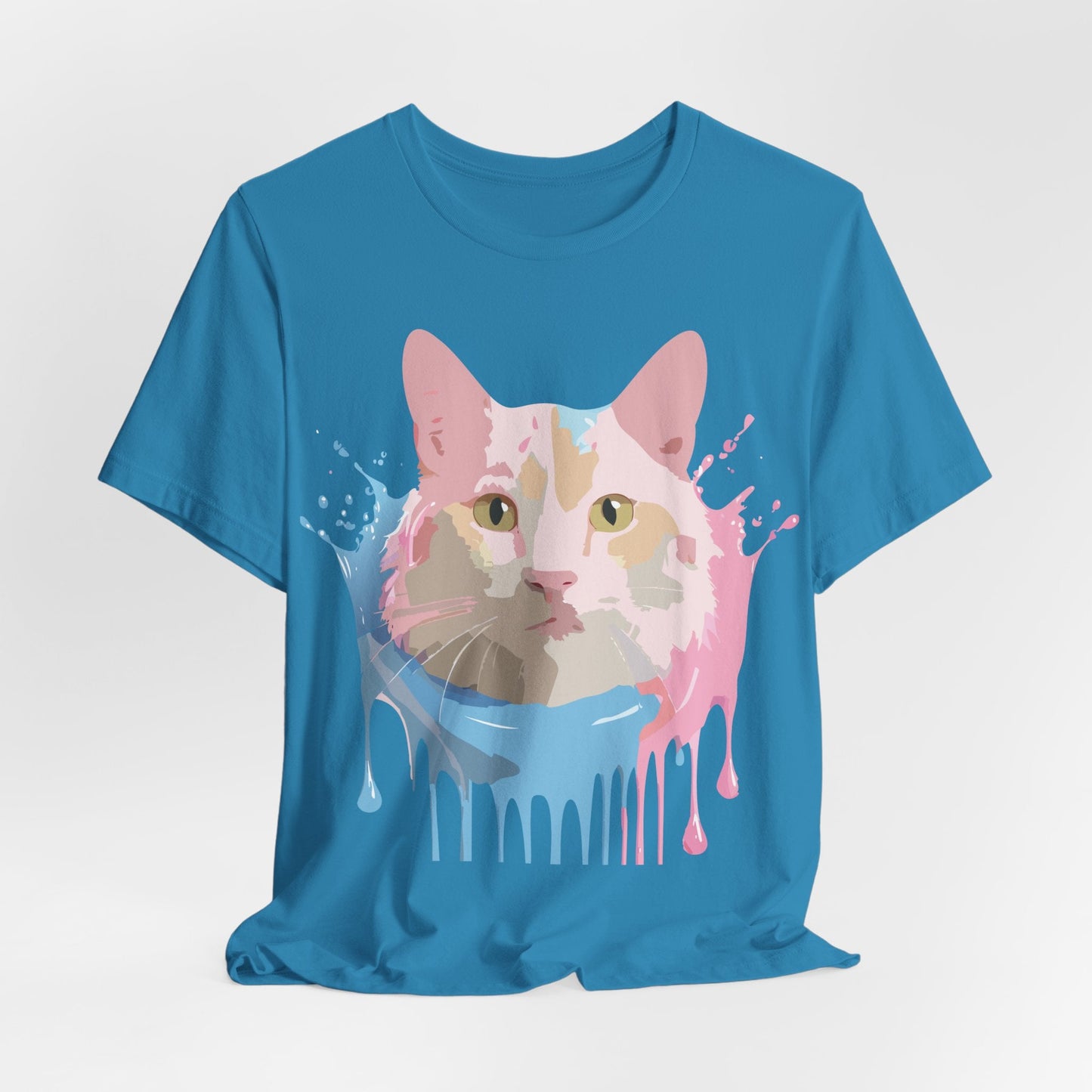 Cat Graphic Tee Unisex Shirt With Vintage Artwork From Adelpha