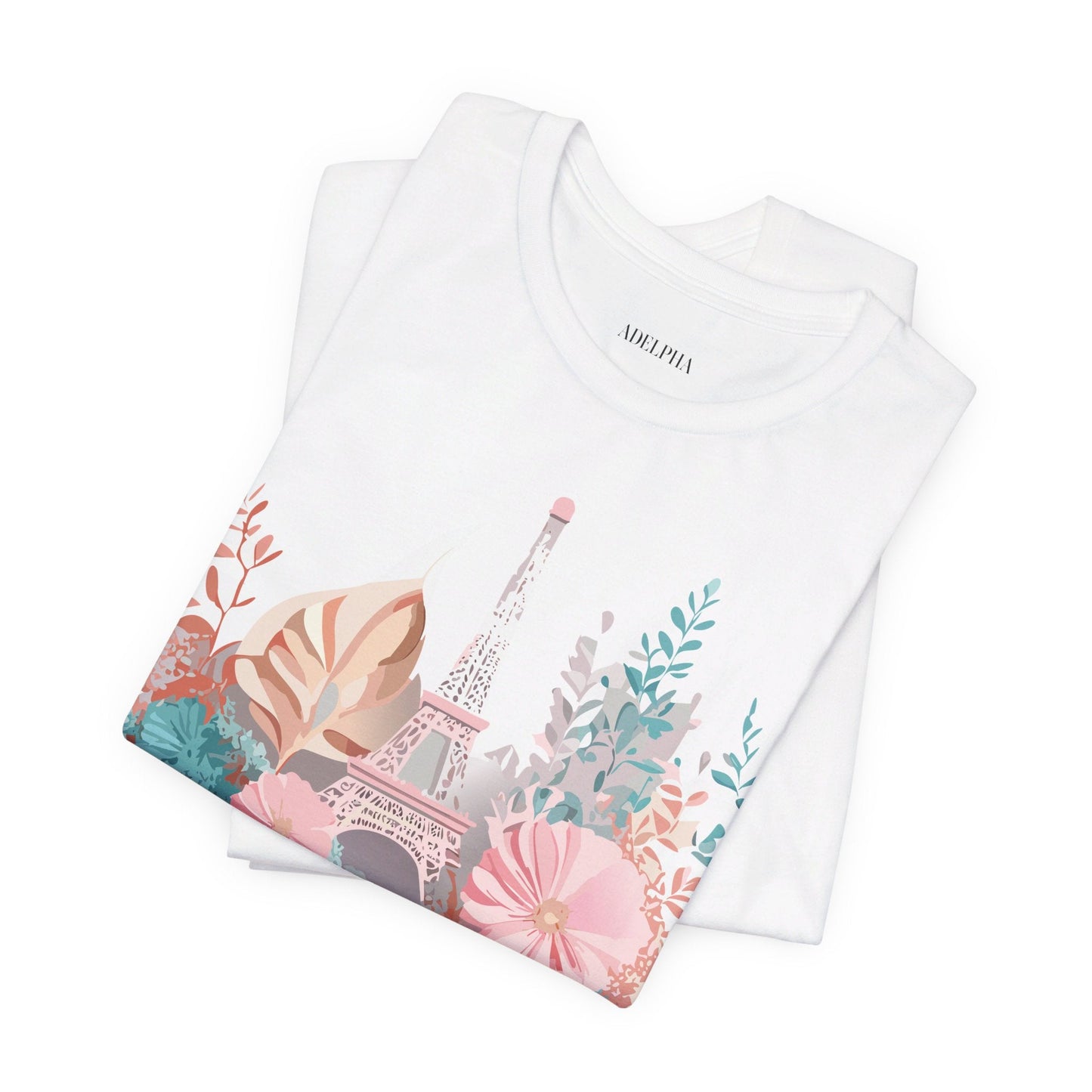 Adelpha Paris Graphic Tee Unisex Short Sleeve Shirt Vintage Art Design Premium Artwork