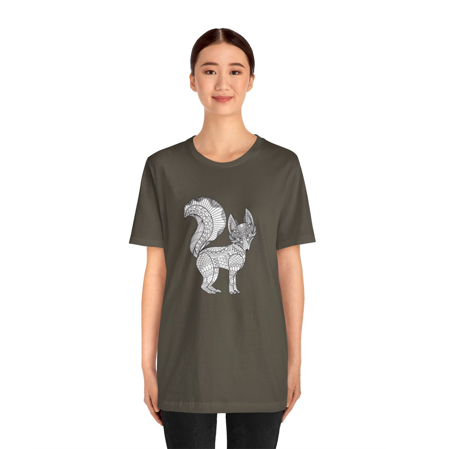 Camiseta unisex con estampado de animales 