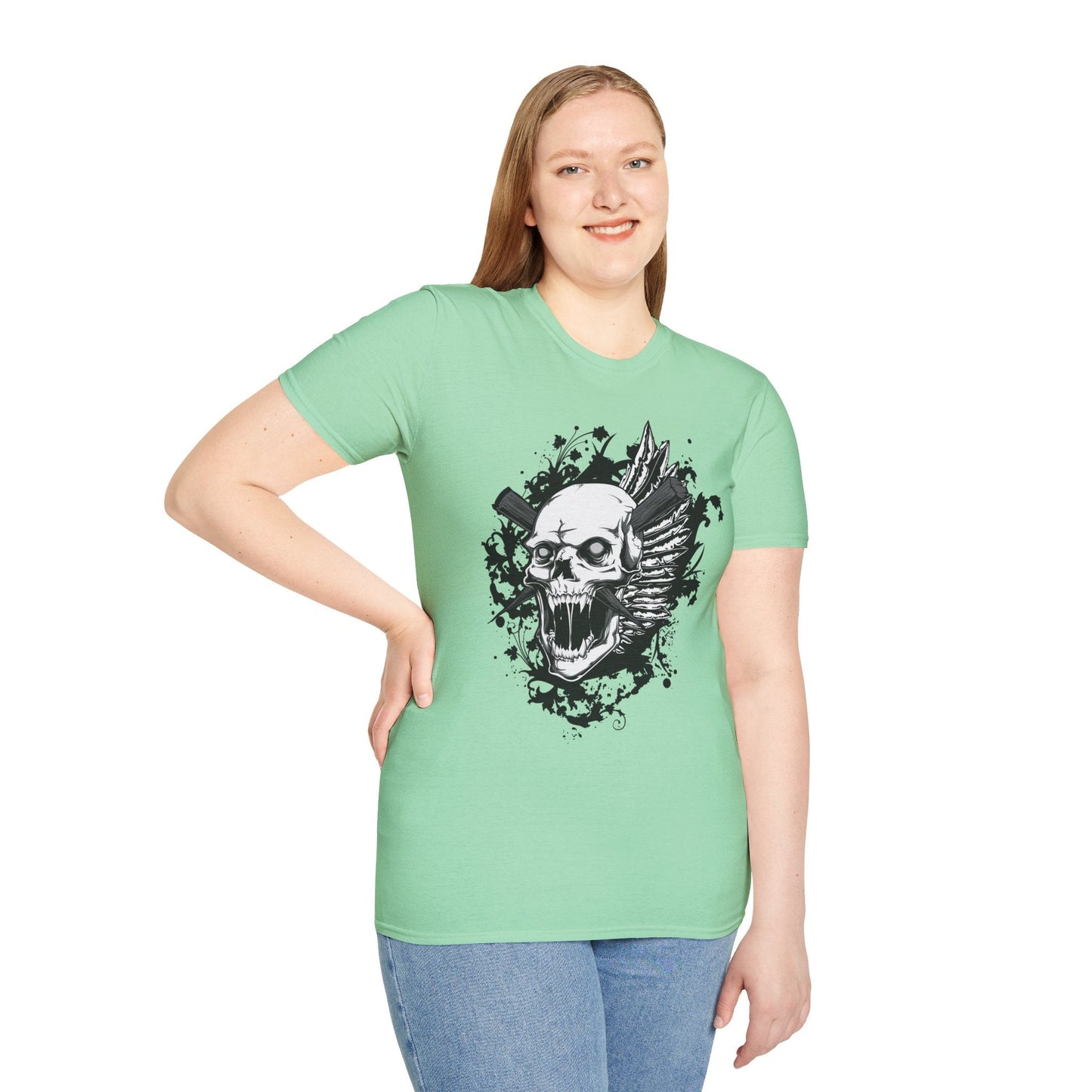 Art Design Graphic Tee Shirt Unisex Softstyle Gildan 64000 100 Percent Ring Spun Cotton