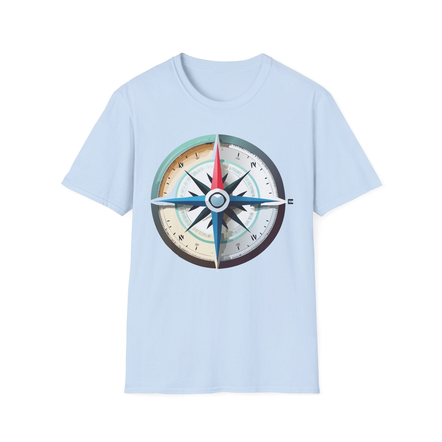 Compass Navigator Graphic Tee Unisex 100 Cotton 17