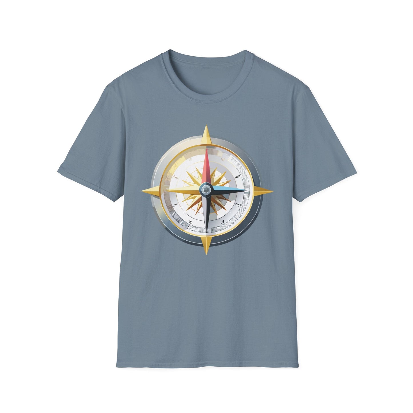 Compass Navigator Graphic Tee Unisex 100 Cotton 9