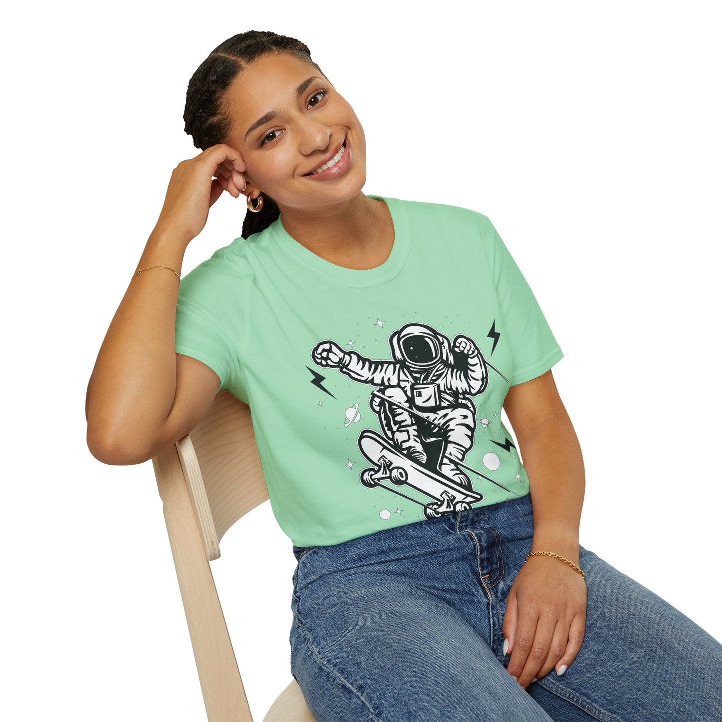 Cartoon T Shirt Unisex Animation Tee Funny Graphic Tee Softstyle 64000 100 Percent Cotton
