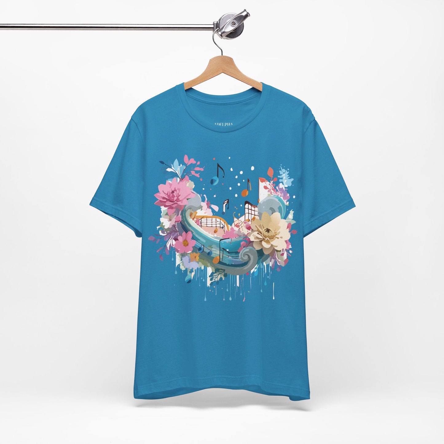 Adelpha Graphic Tee Unisex Jersey Short Sleeve Art Design Vintage Inspired Music T Shirt