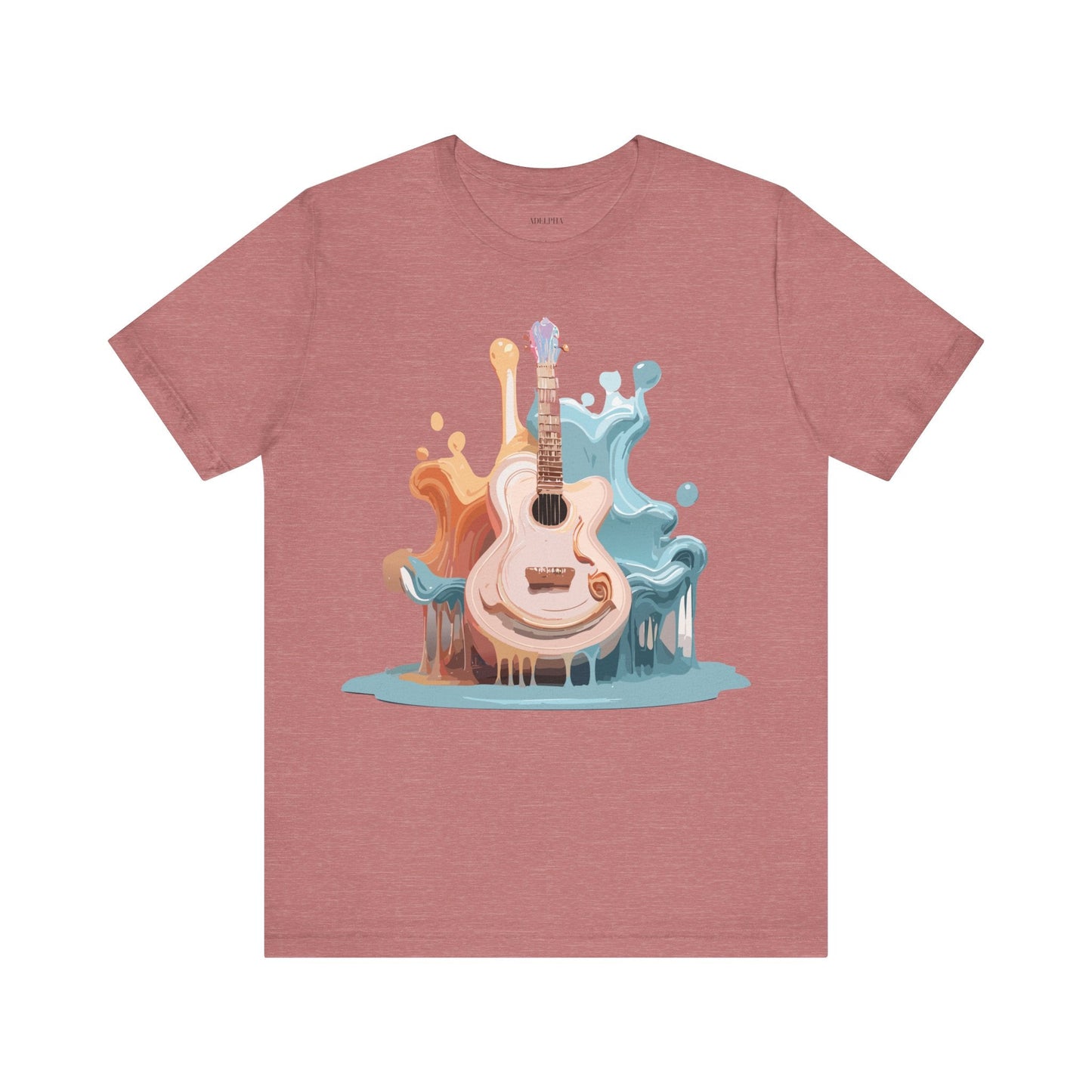 Music Graphic T Shirt Unisex Jersey Short Sleeve Adelpha Art Design Tee Vintage Inspired Artwork