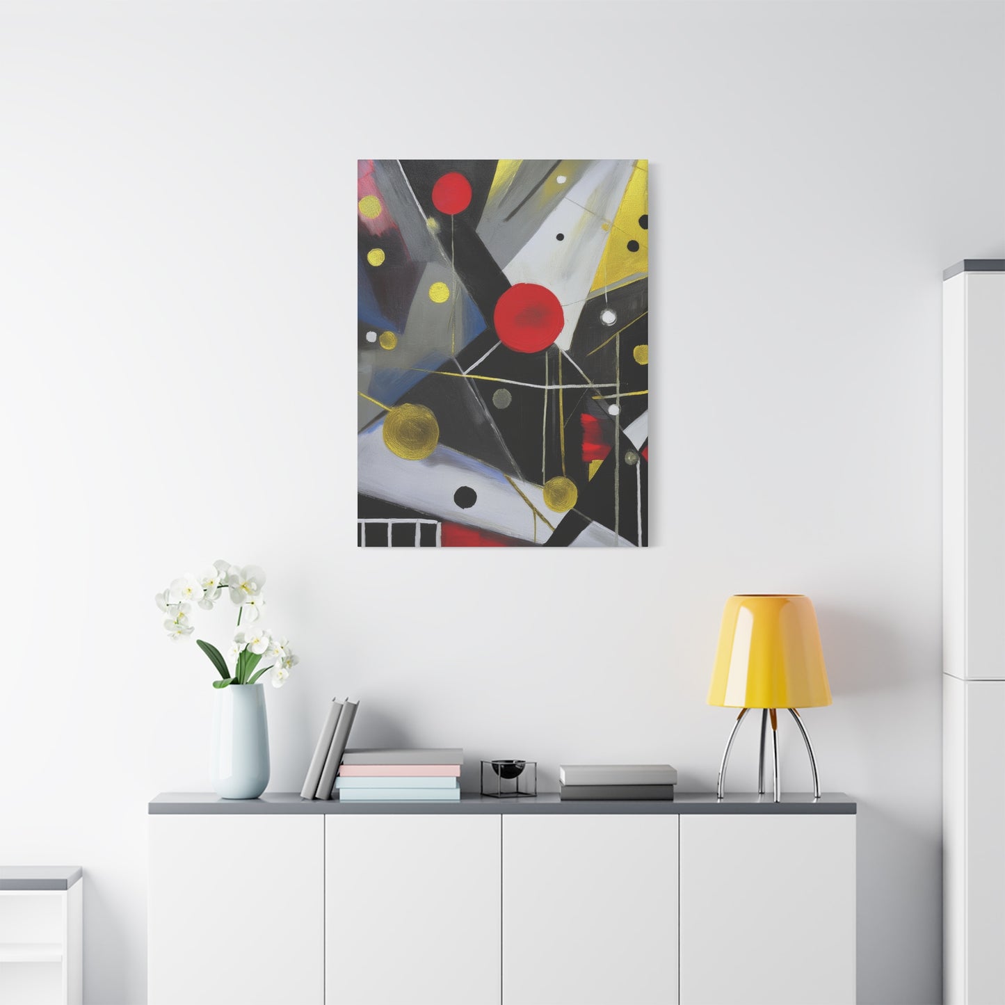 Abstract Oil Painting Print Canvas 20x24,20x30,24x30 24x32,24x36,30x40 32x48,36x48,40x60 Pine-Wood Inner Frame ABS-154