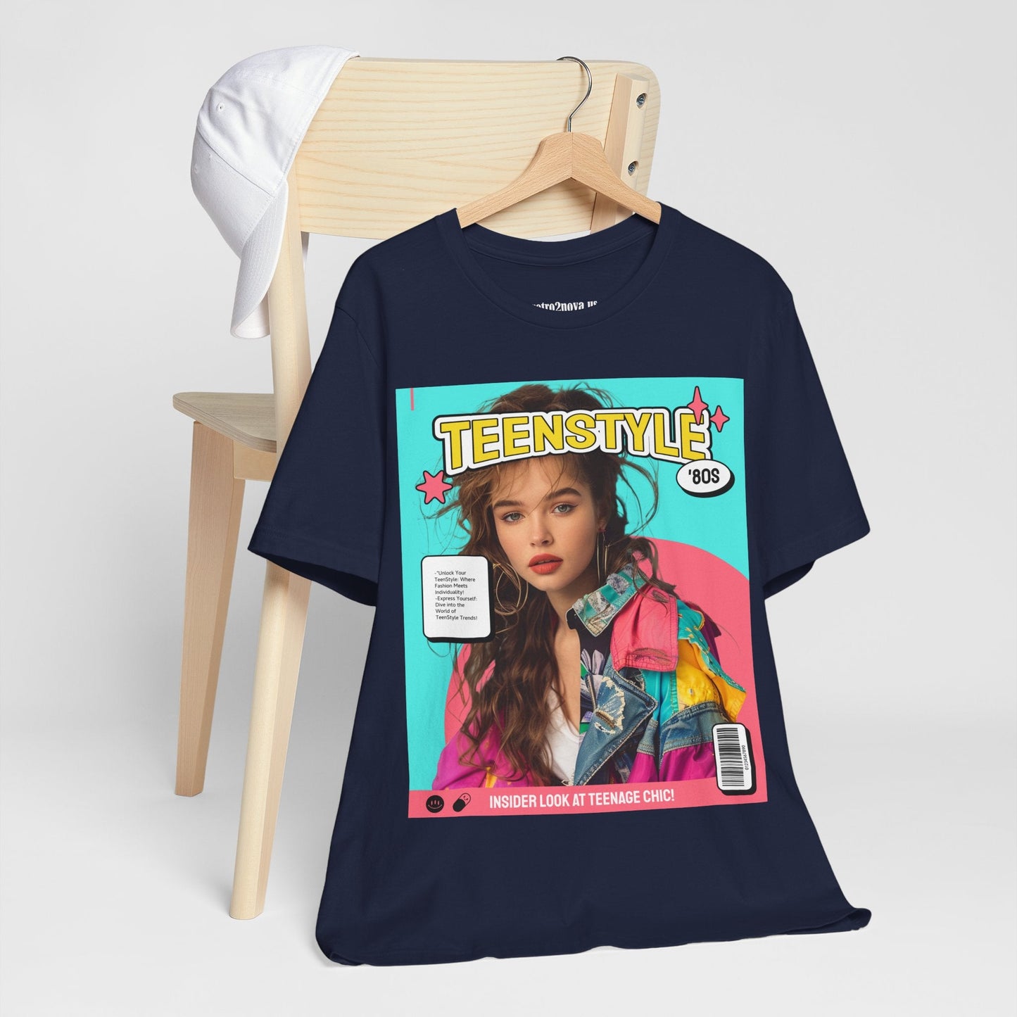 Magazine Cover Shirt Unisex Jersey Short Sleeve Tee Lightweight Breathable Fabric