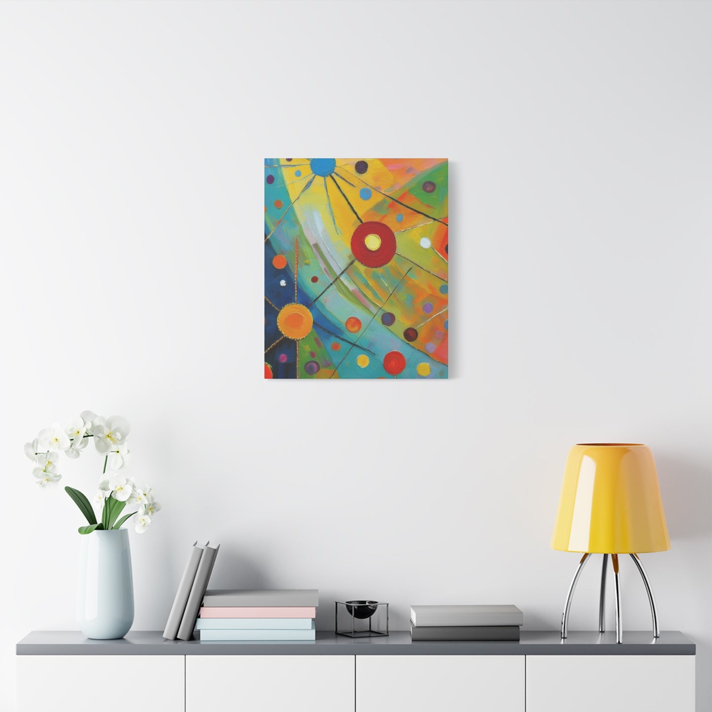 Abstract Oil Painting Print Canvas 20x24,20x30,24x30 24x32,24x36,30x40 32x48,36x48,40x60 Pine-Wood Inner Frame ABS-144