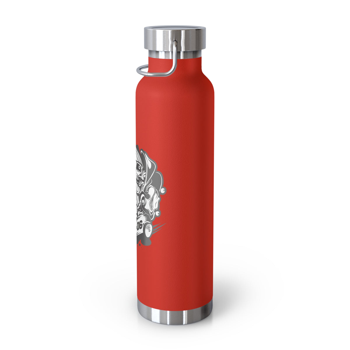 22oz Copper Insulated Water Bottle with Cartoon Design - CV77
