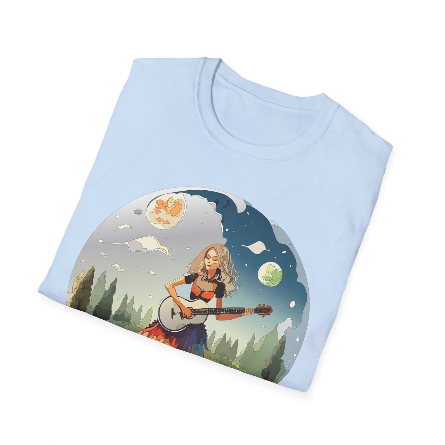 Womens Graphic T Shirts Art Design Tee Softstyle 64000 Ring Spun Cotton Comfort Everyday