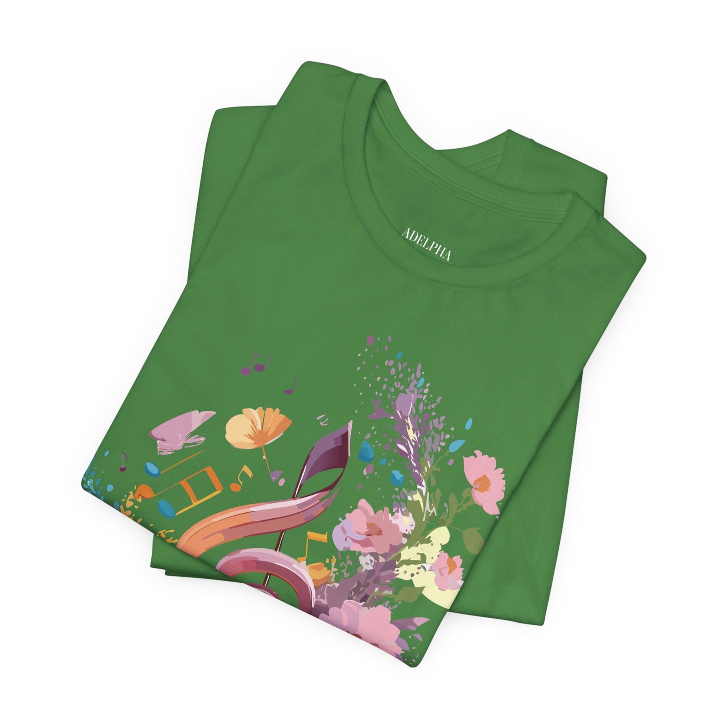 Unisex Graphic T Shirt From Adelpha With Vintage Music Inspired Artwork Short Sleeve Tee