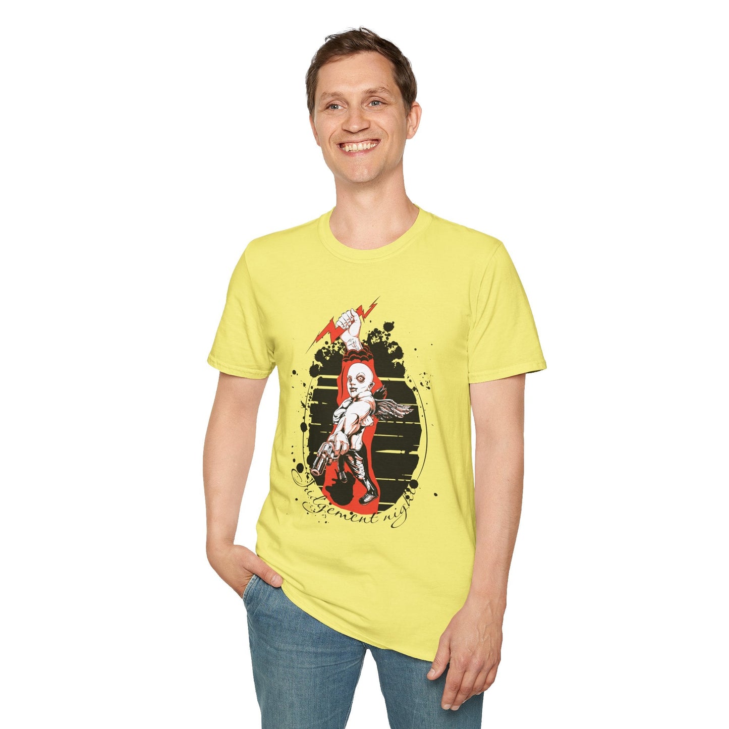Gildan Softstyle Art Design Graphic Tee Shirt Unisex 100 Percent Ring Spun Cotton