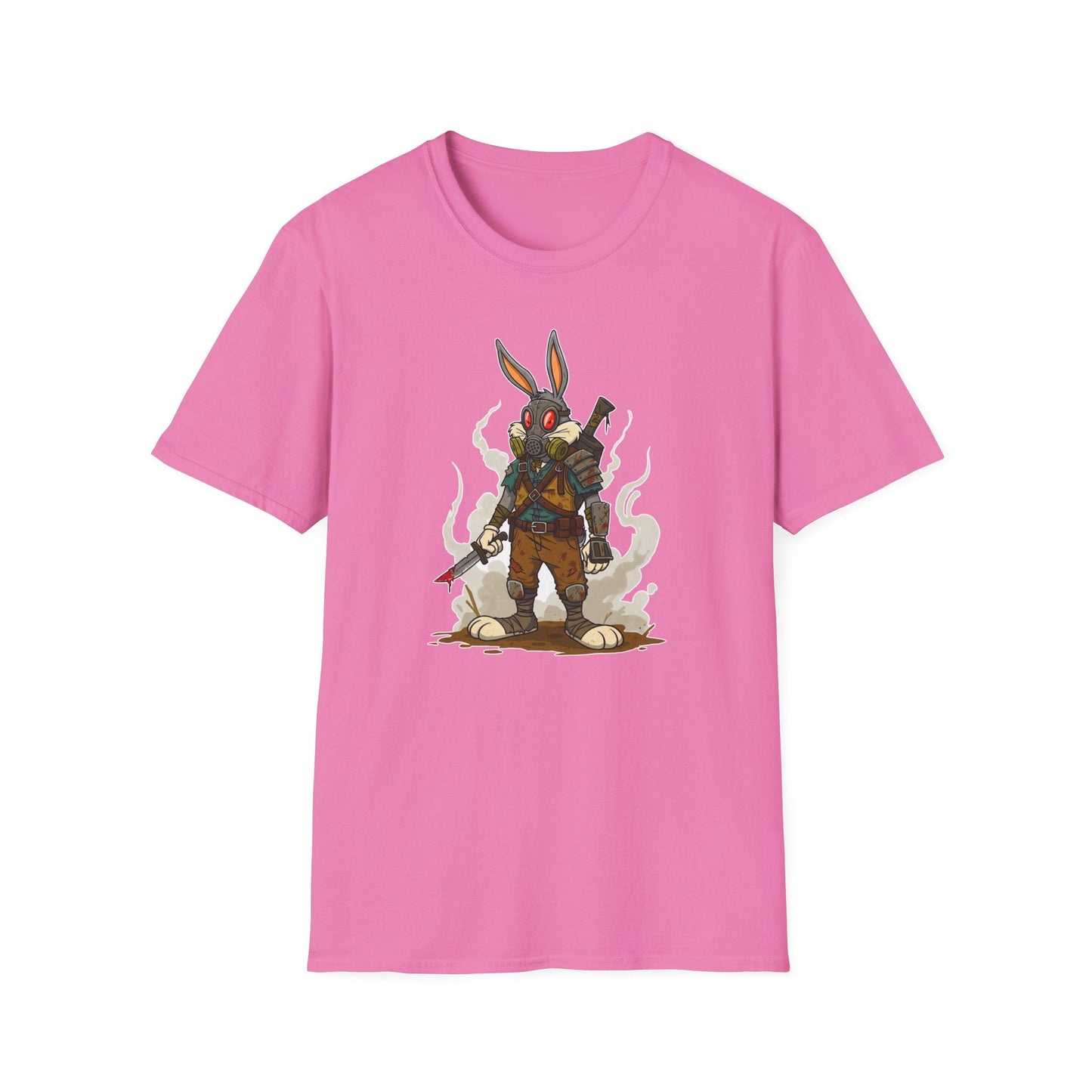 Bugs Bunny T Shirt Unisex Softstyle Cotton Tee With Cartoon Animation Design Artwork