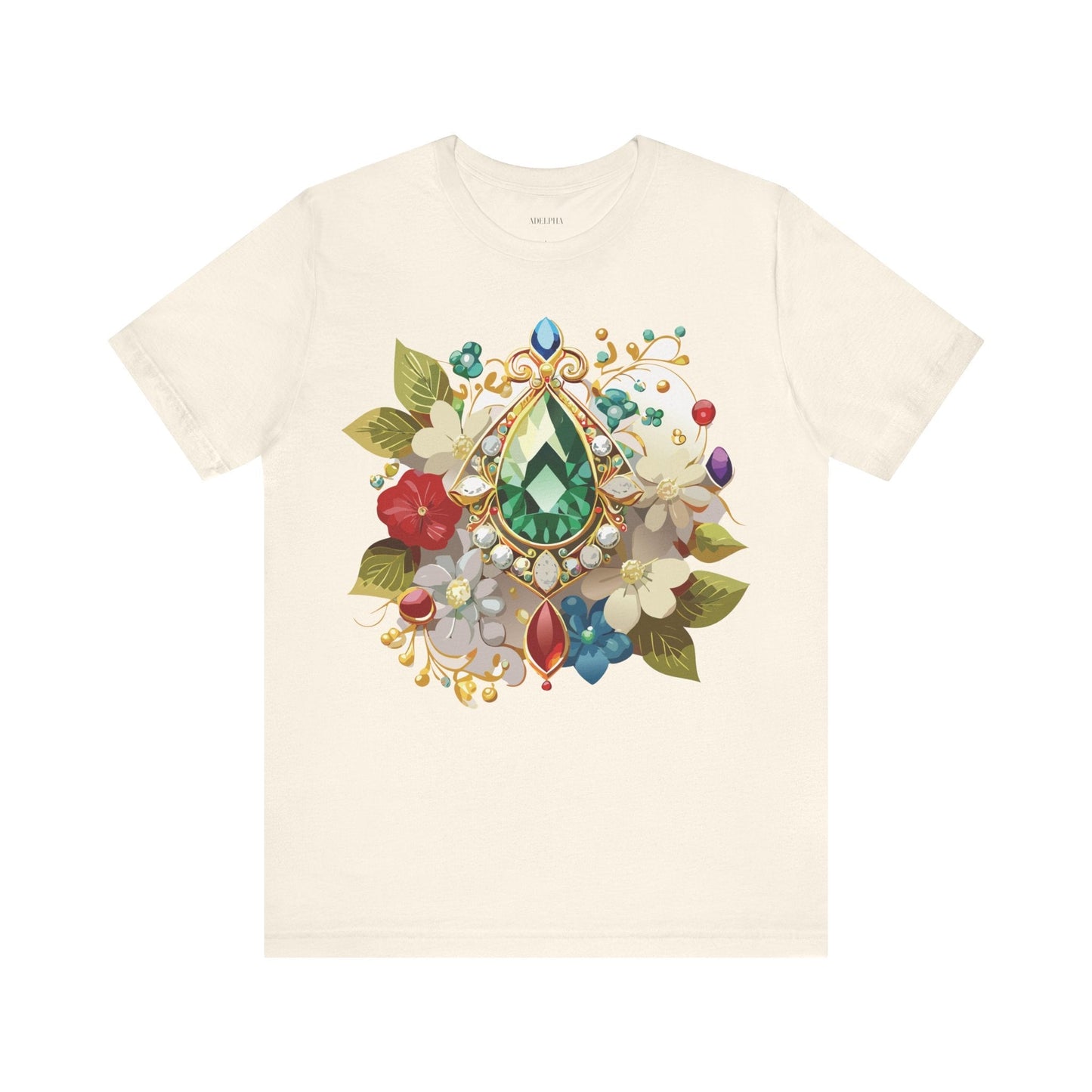 Adelpha Vintage Inspired Graphic Tee Unisex Jersey Short Sleeve Art Design Shirt