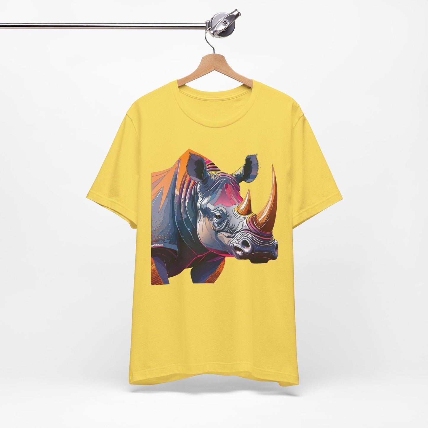 Unisex Animal Print Tee Shirt Featuring Wild Animals Art Design For Everyday Wear