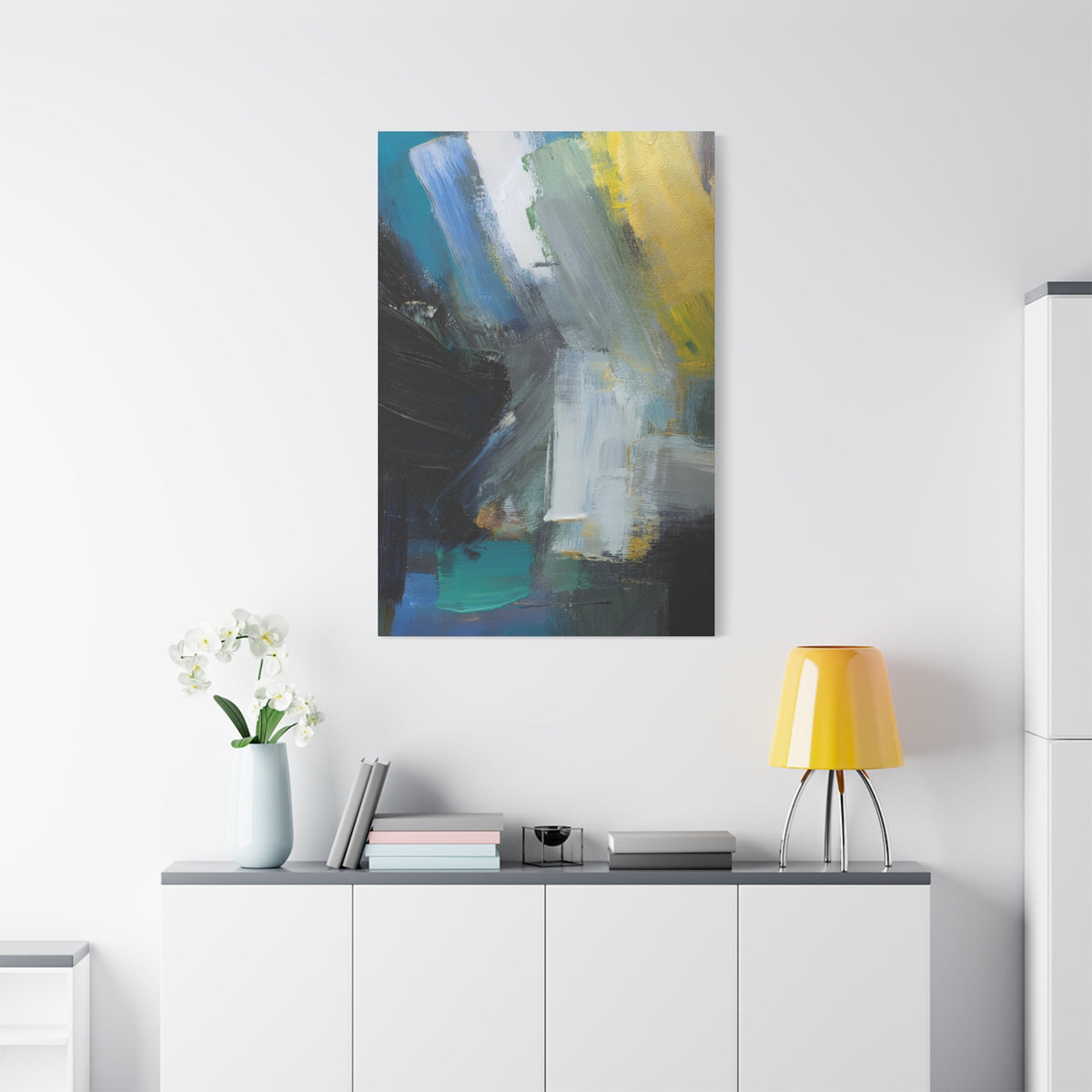 Abstract Oil Painting Print Canvas 20x24,20x30,24x30 24x32,24x36,30x40 32x48,36x48,40x60 Pine-Wood Inner Frame ABS-81