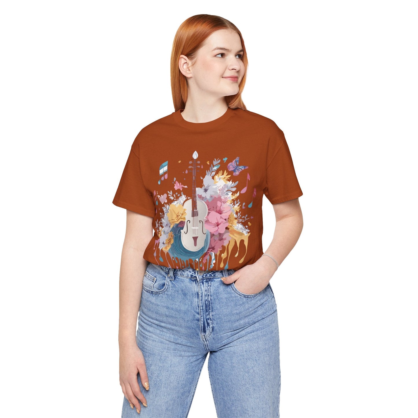 Adelpha Graphic T Shirt Unisex Short Sleeve Jersey Tee With Vintage Inspired Artwork