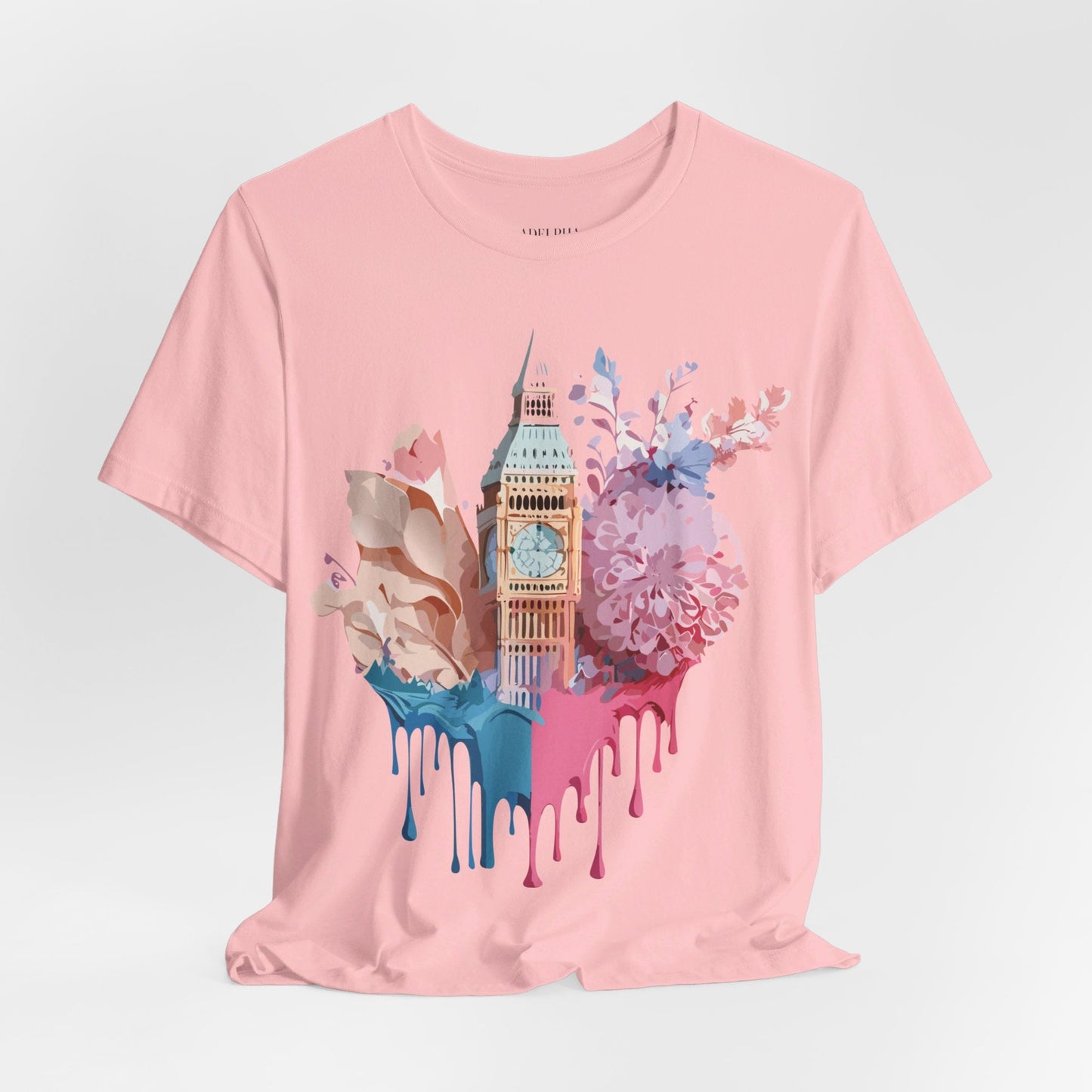 London Tourist Shirt Graphic Tee Unisex Jersey Short Sleeve Adelpha Vintage Inspired Artwork