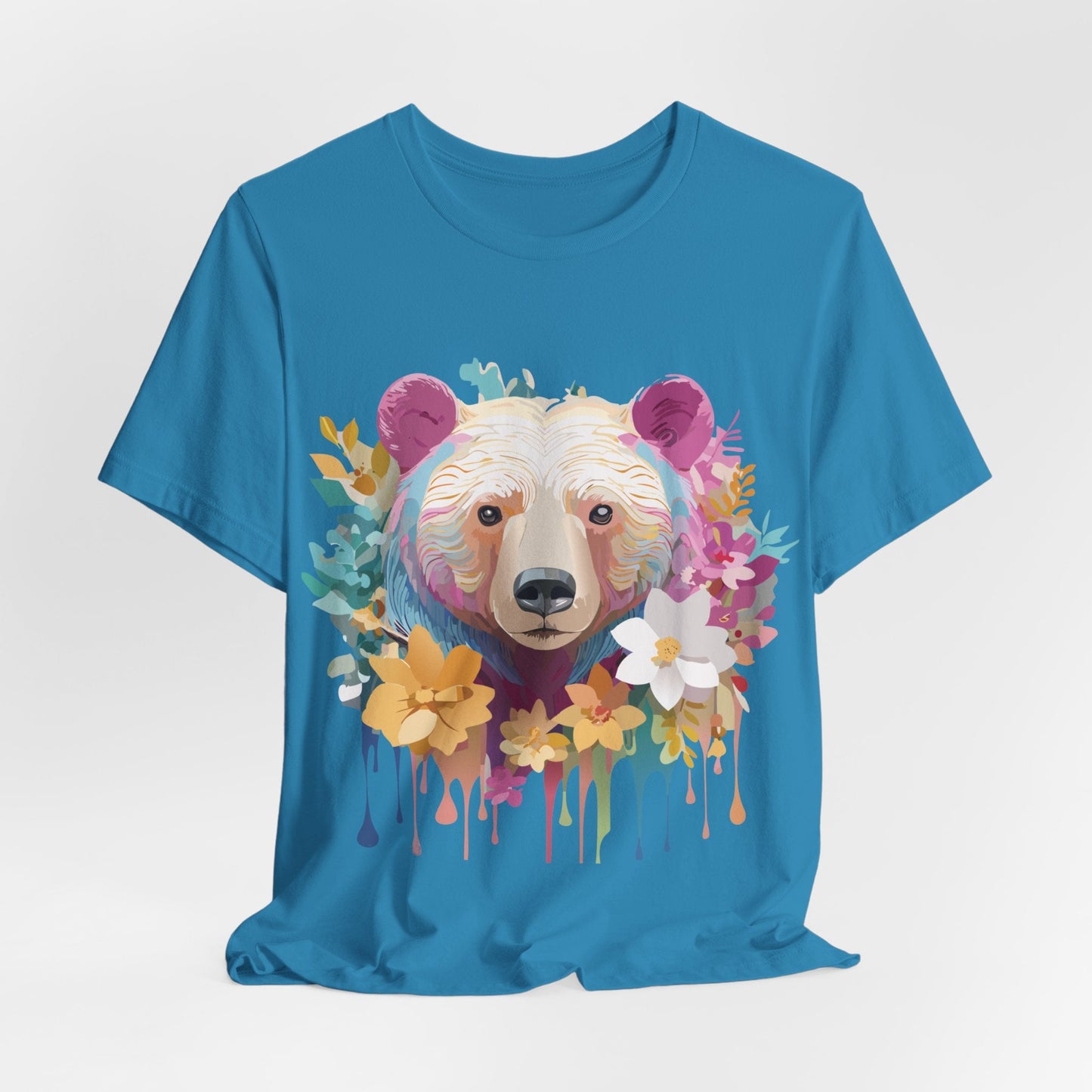 Bear Graphic Tee Unisex Vintage Inspired Artwork Adelpha Premium Collection