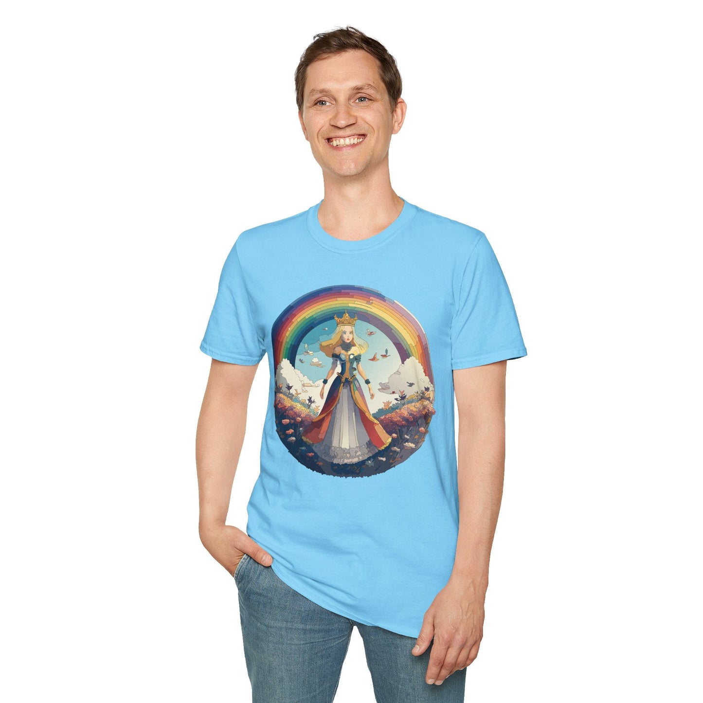 Womens Graphic T Shirts Art Design Shirt Unisex Softstyle Tee 100 Percent Cotton Gildan 64000
