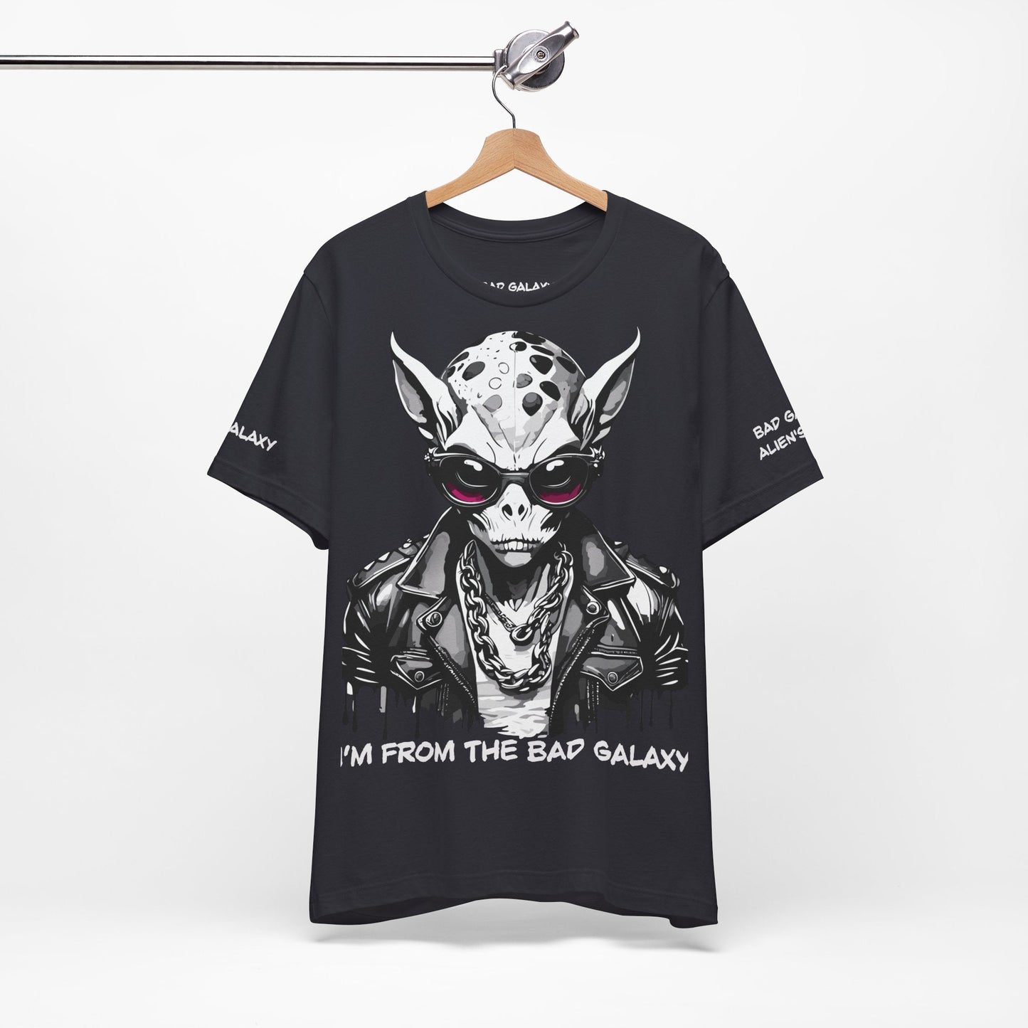 Alien Tee Shirt From Bad Galaxy Made To Order 100 Percent Cotton With Eco Friendly Inks