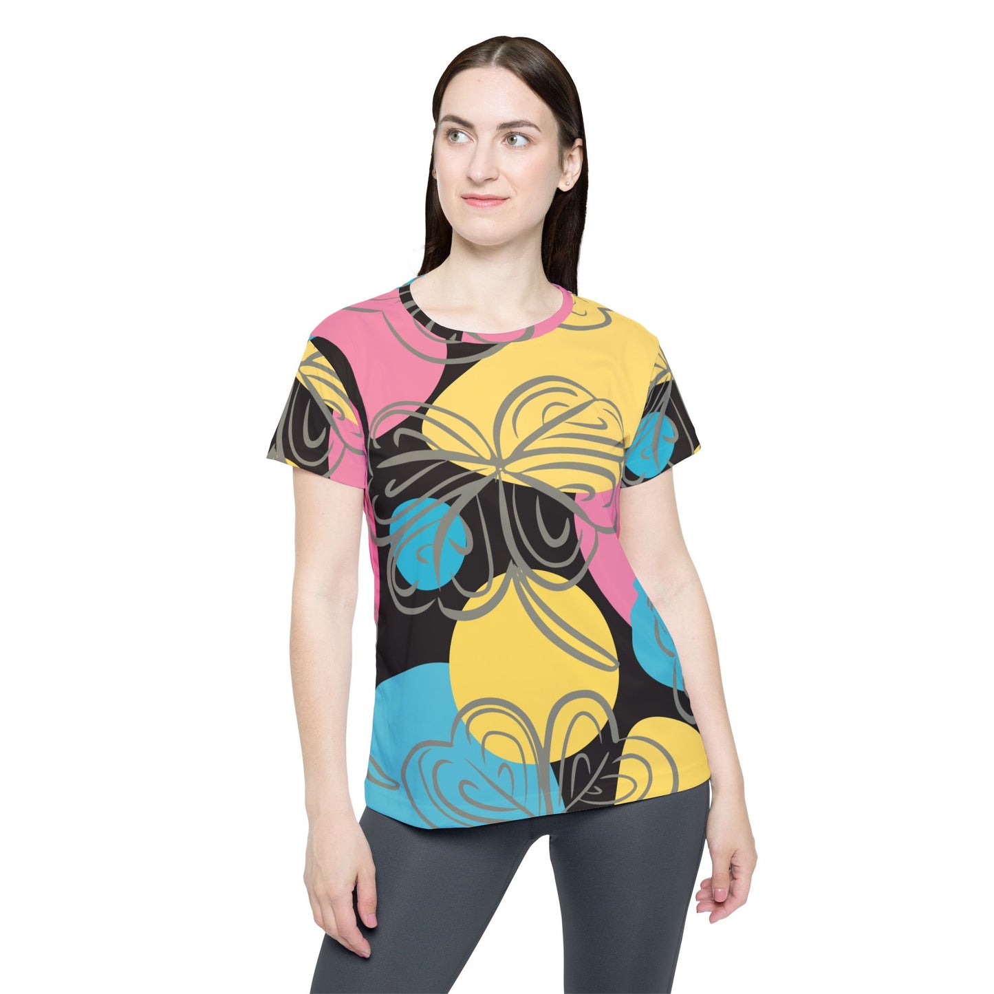 Floral Print Shirt, Shirt with Flowers