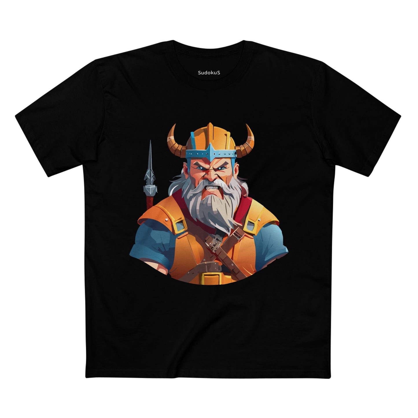Viking Graphic Unisex 100 Cotton Staple Tee 13
