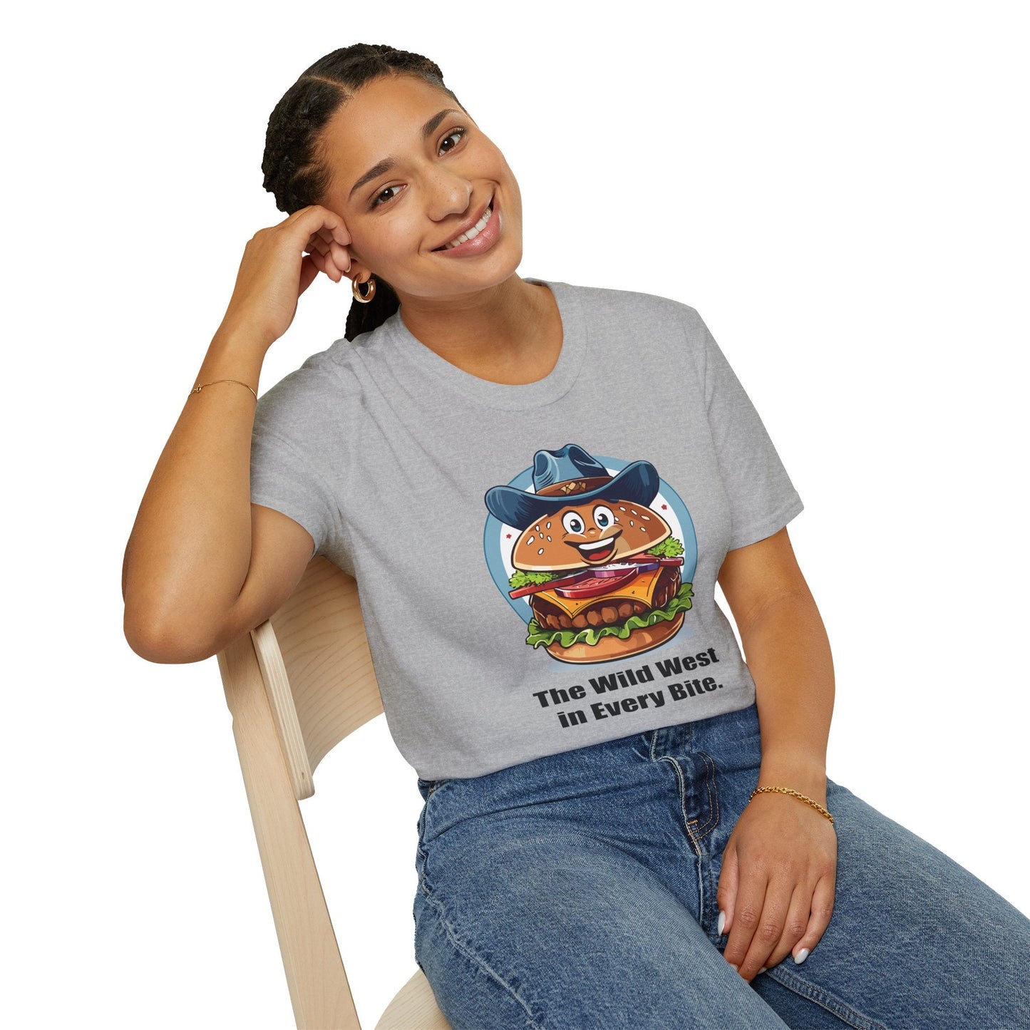 Funny Food T Shirts Unisex Gildan Softstyle 64000 Tee With Art Design Breathable Comfort