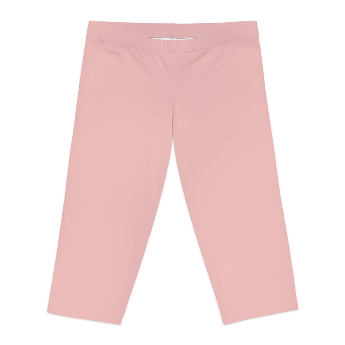 Pink Color Capri Leggings, Pink Capri Leggings 3