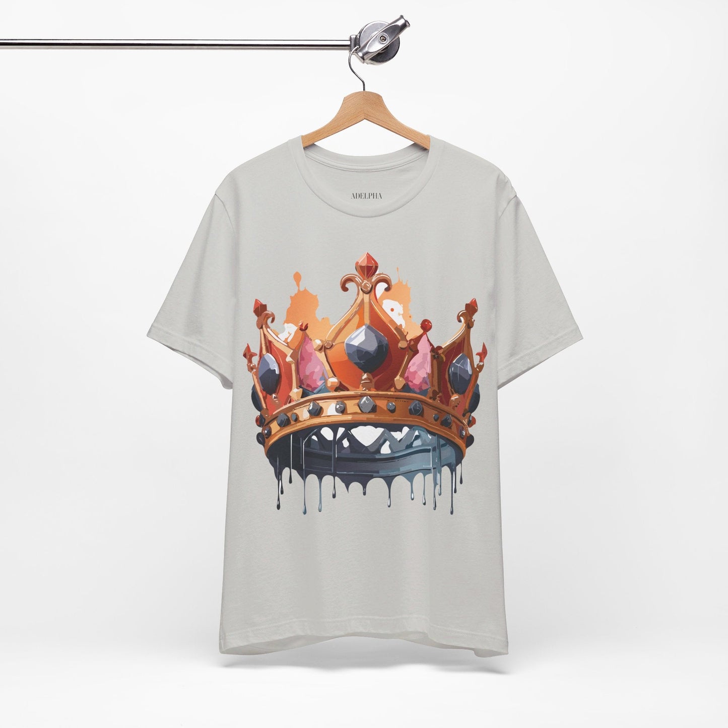 Crown Graphic Unisex 100 Cotton Vintage Artwork Tee 10