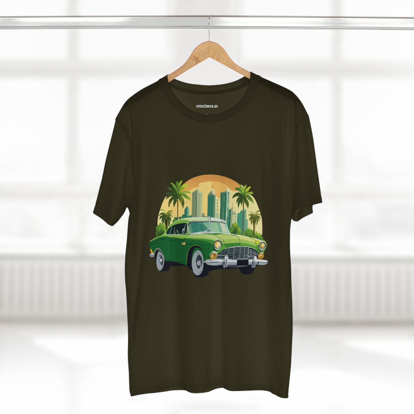 Retro Car Shirts Vintage Car Shirts Unisex Premium Cotton Tee With Original Art Design