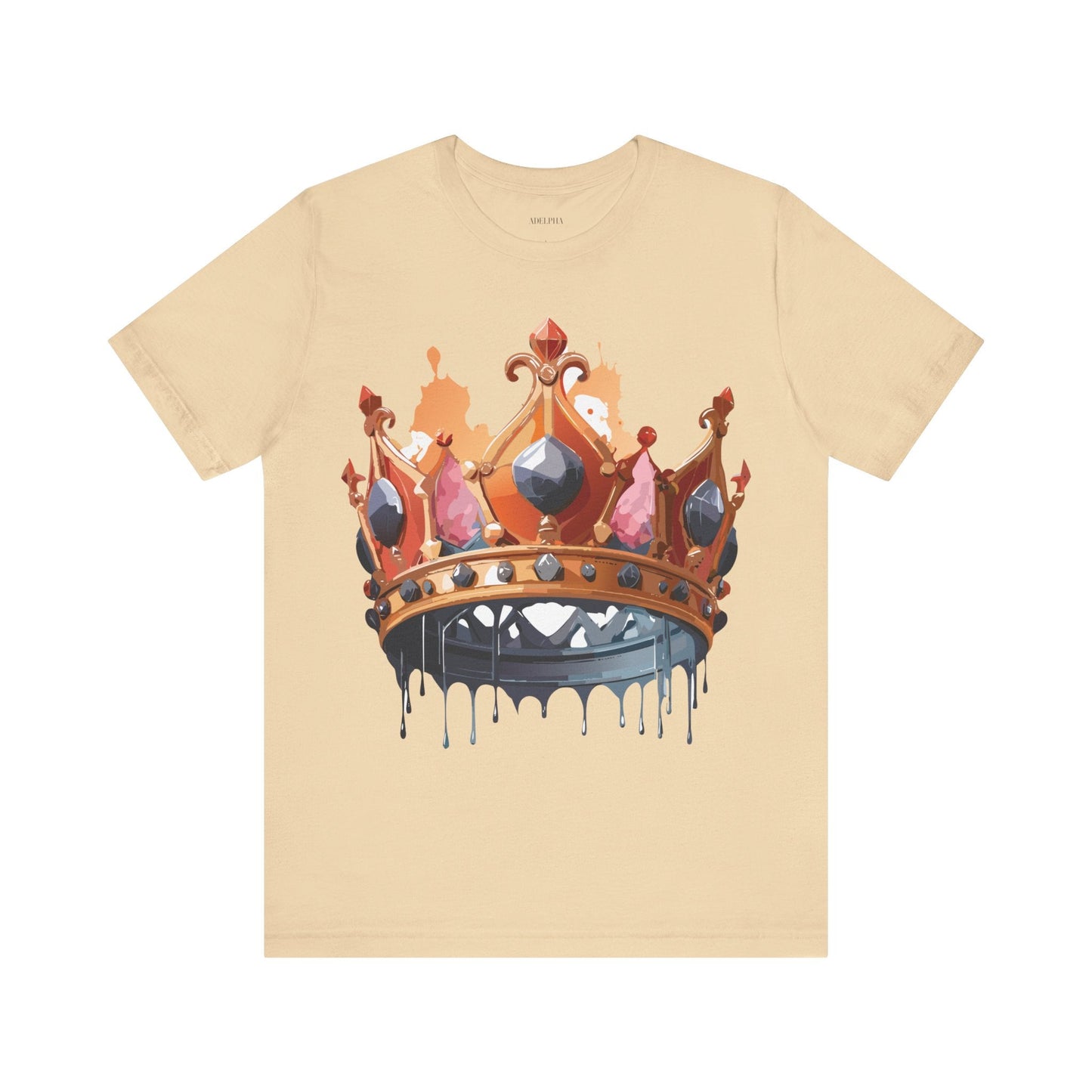 Crown Graphic Unisex 100 Cotton Vintage Artwork Tee 10