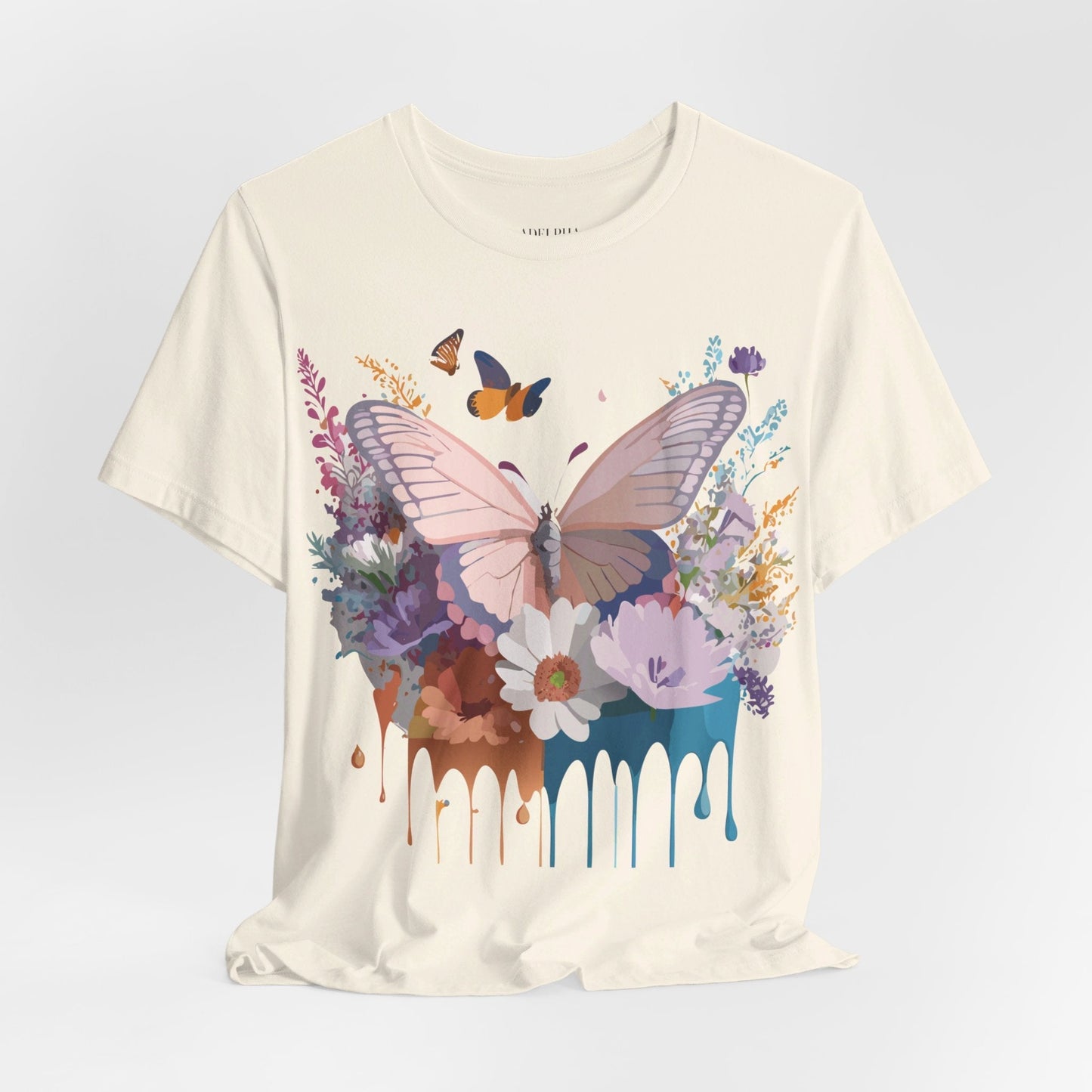 Butterfly Graphic Tee Adelpha Art Design Unisex Short Sleeve Shirt