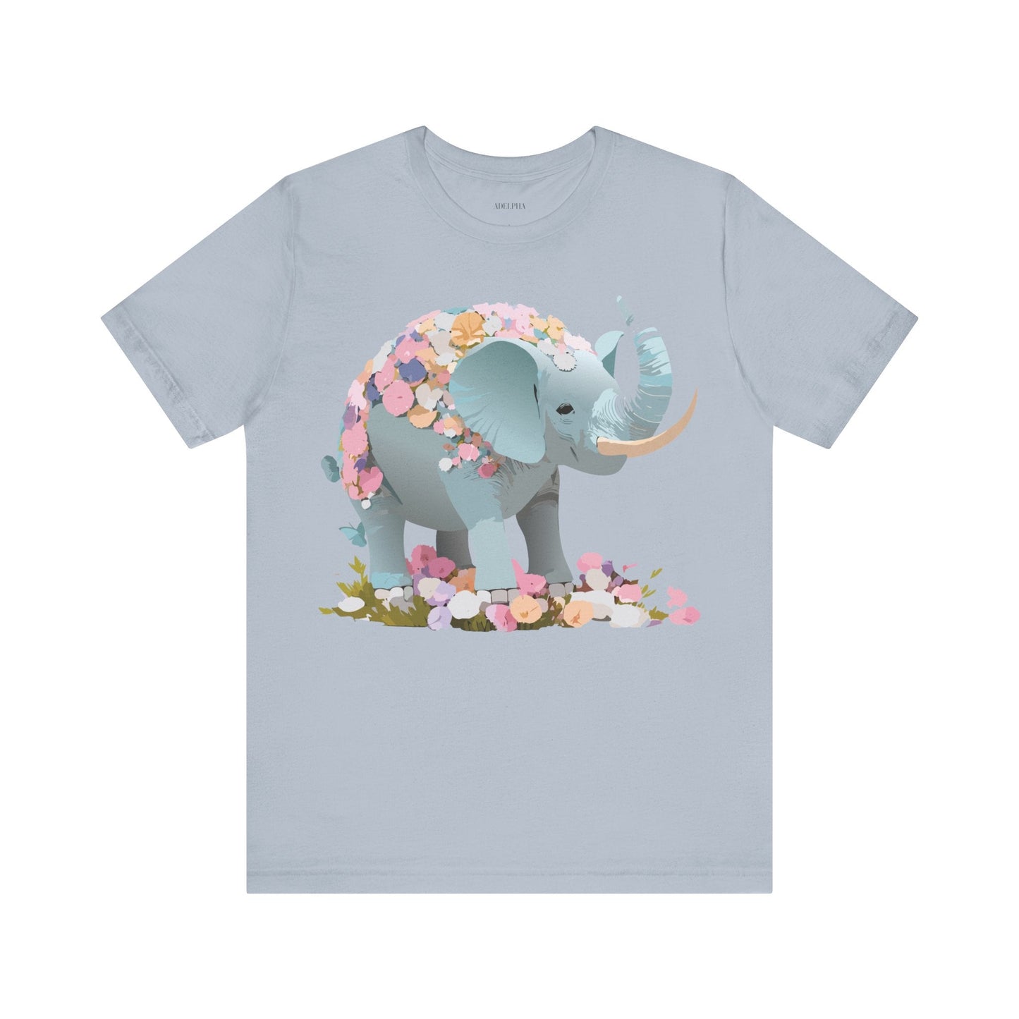 Elephant Graphic T Shirt From Adelpha Unisex Jersey Short Sleeve Vintage Inspired Art Design Tee