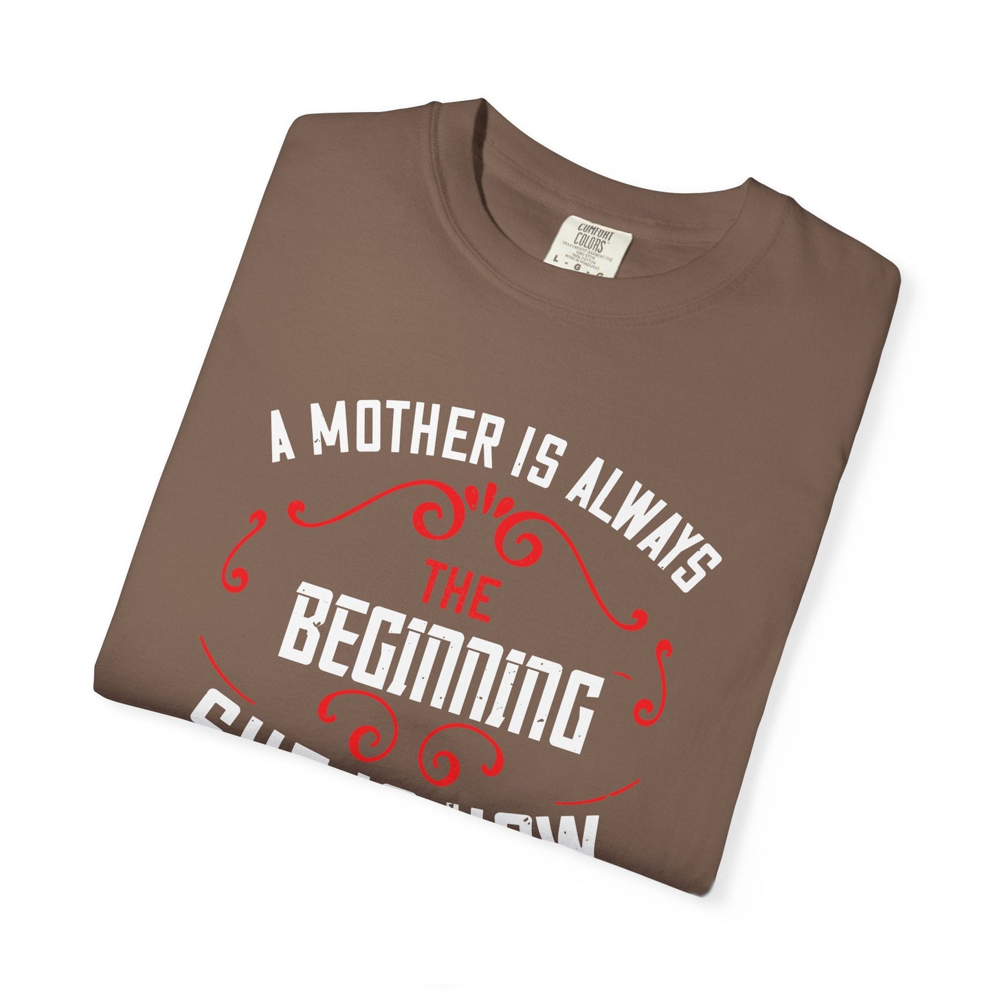 Mom T-shirt Mother Day Mama Tee Unisex Comfort Colors Garment-Dyed Cotton h53