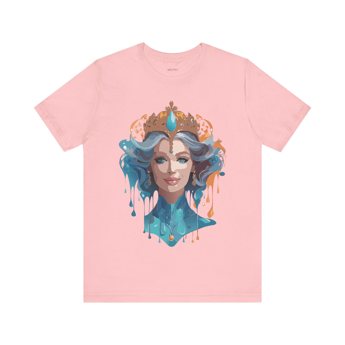 Queen Graphic Unisex Cotton Bella+Canvas Tee with Art Design m187