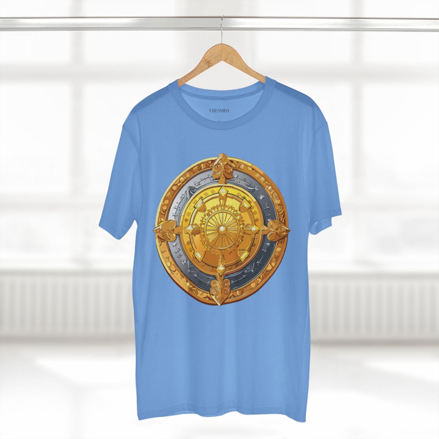 Antique Gold Coin Graphic Design T-Shirt Unisex 100 Cotton With Golden Print Artwork Tee 5