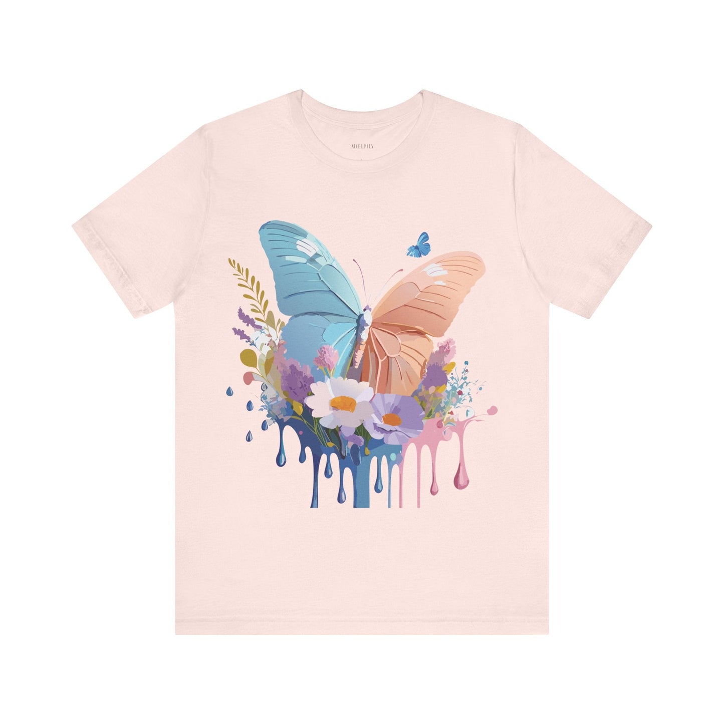 Butterfly Graphic Tee By Adelpha Unisex Vintage Inspired Art Shirt