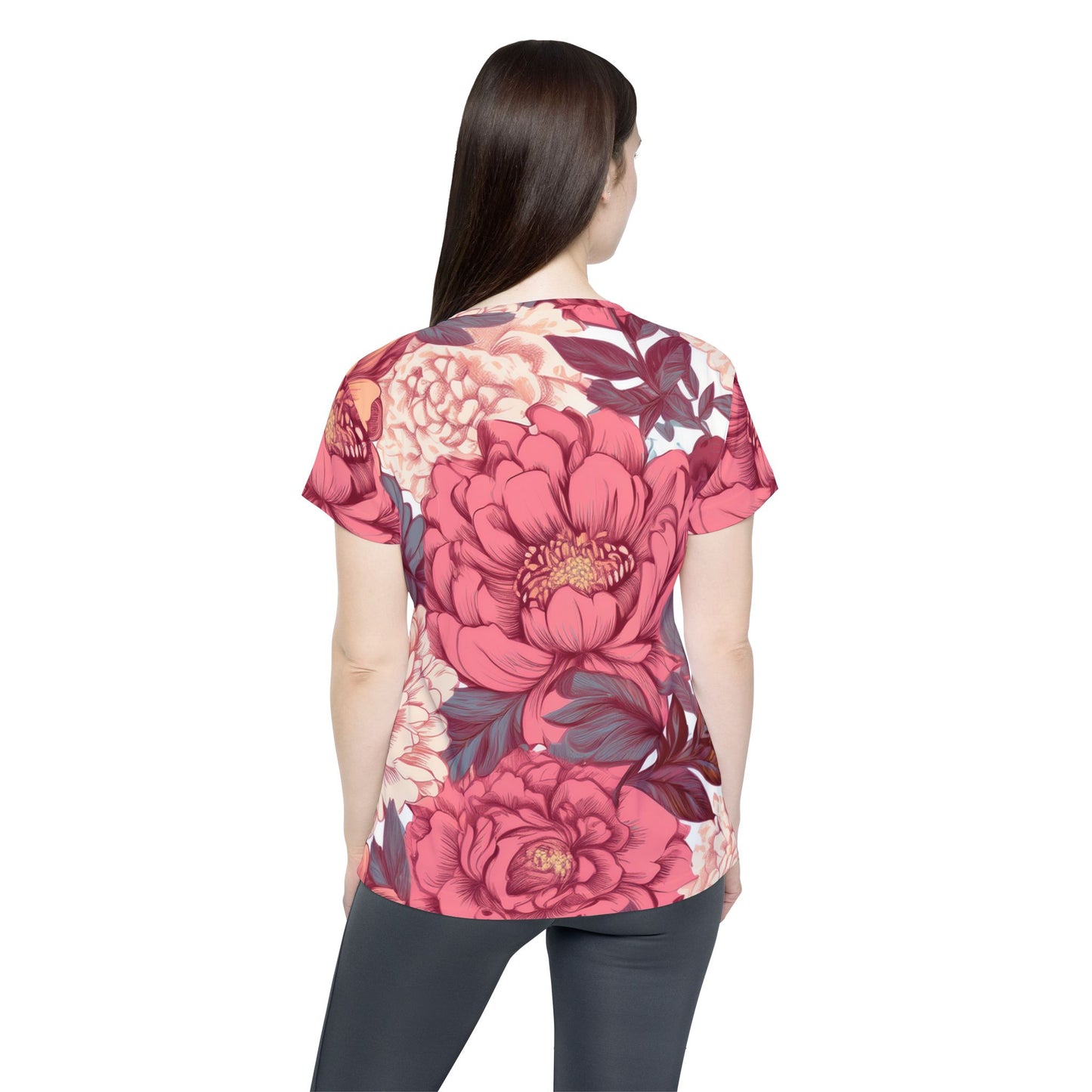 Floral Print Shirt, Shirt with Flowers