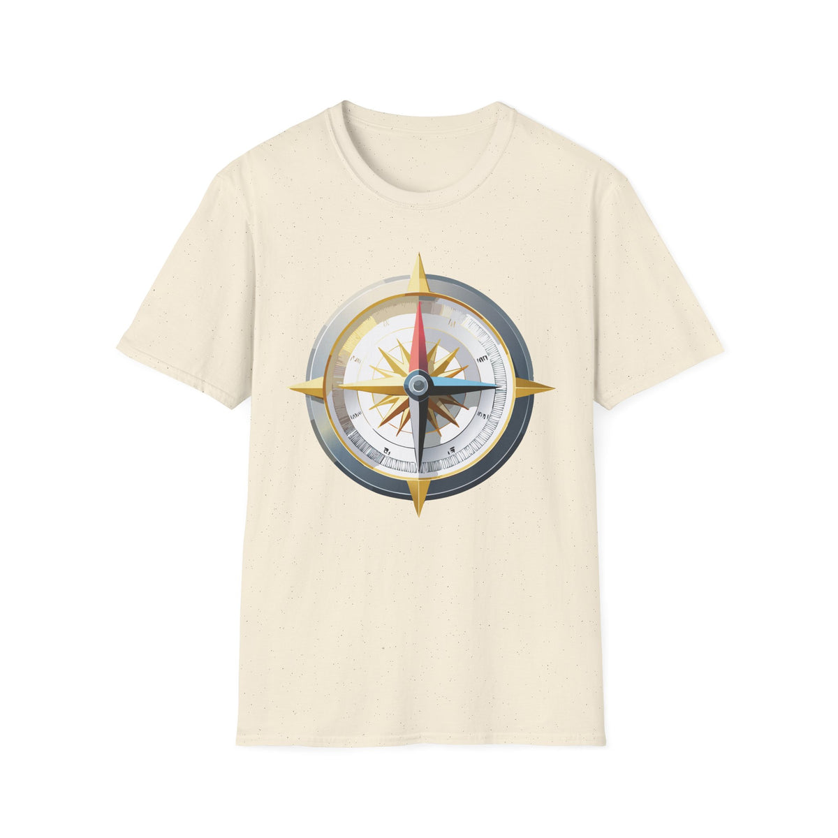 Nautical Compass Graphic T-Shirt | Adventure Graphic Design Unisex 100 Cotton Gildan T-Shirt